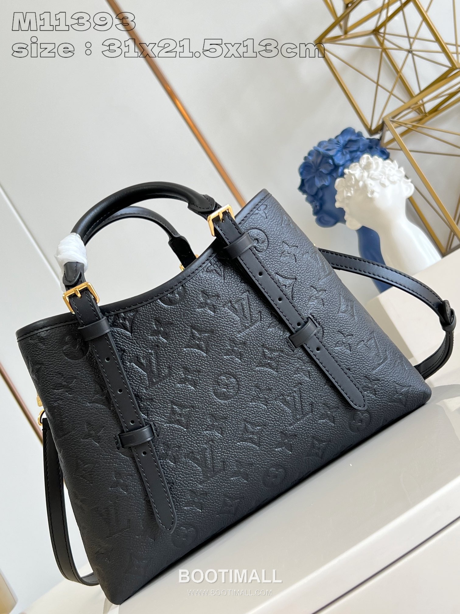 Louis Vuitton Babylone Tote Grained Calfskin Leather Shoulder Bag with Zip Compartment Detail 루이비통 바빌론 토트 카프스킨 레더 지퍼 컴파트먼트 숄더 토트백 M11393 31cm 1