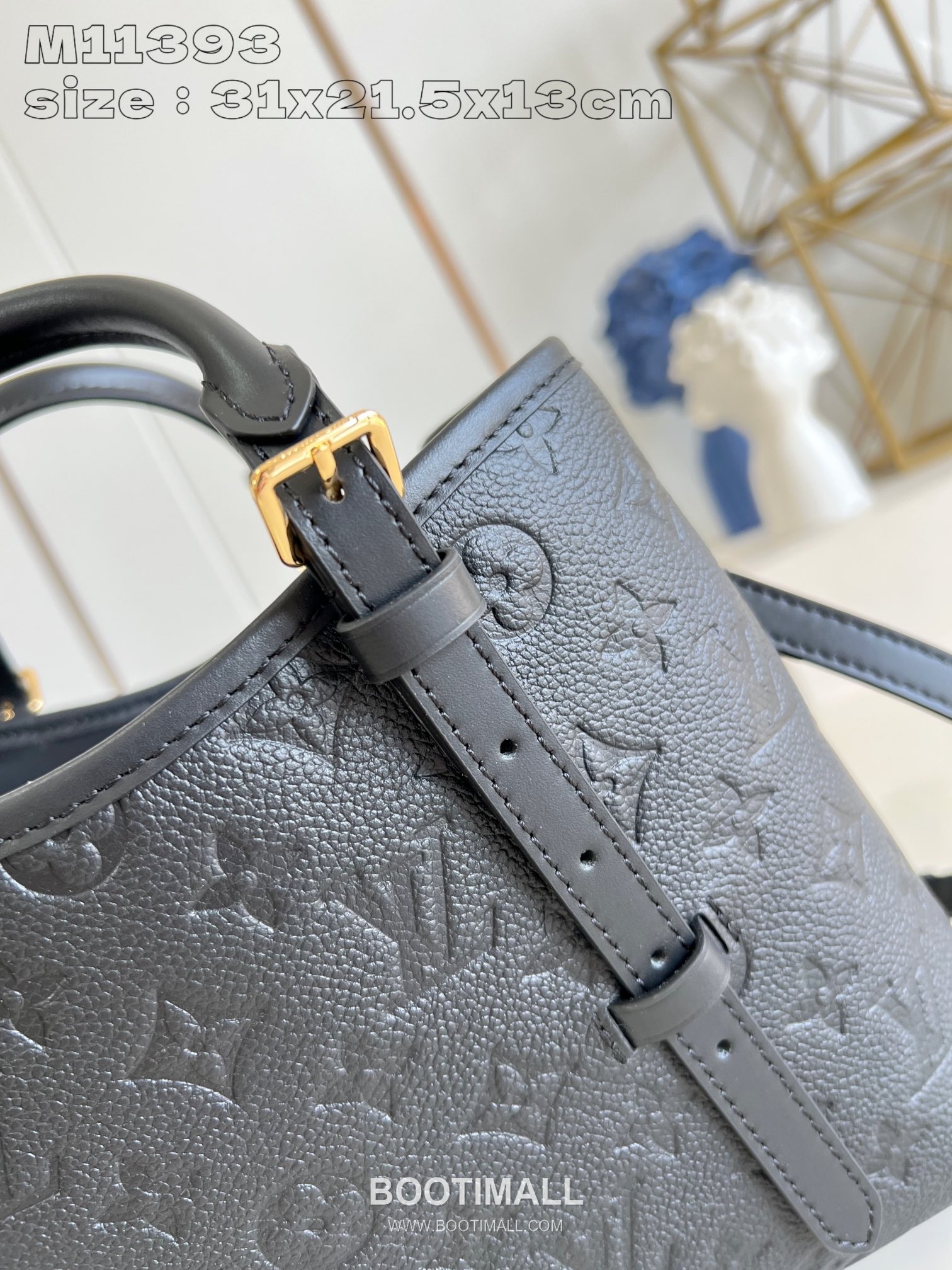 Louis Vuitton Babylone Tote Grained Calfskin Leather Shoulder Bag with Zip Compartment Detail 루이비통 바빌론 토트 카프스킨 레더 지퍼 컴파트먼트 숄더 토트백 M11393 31cm 2