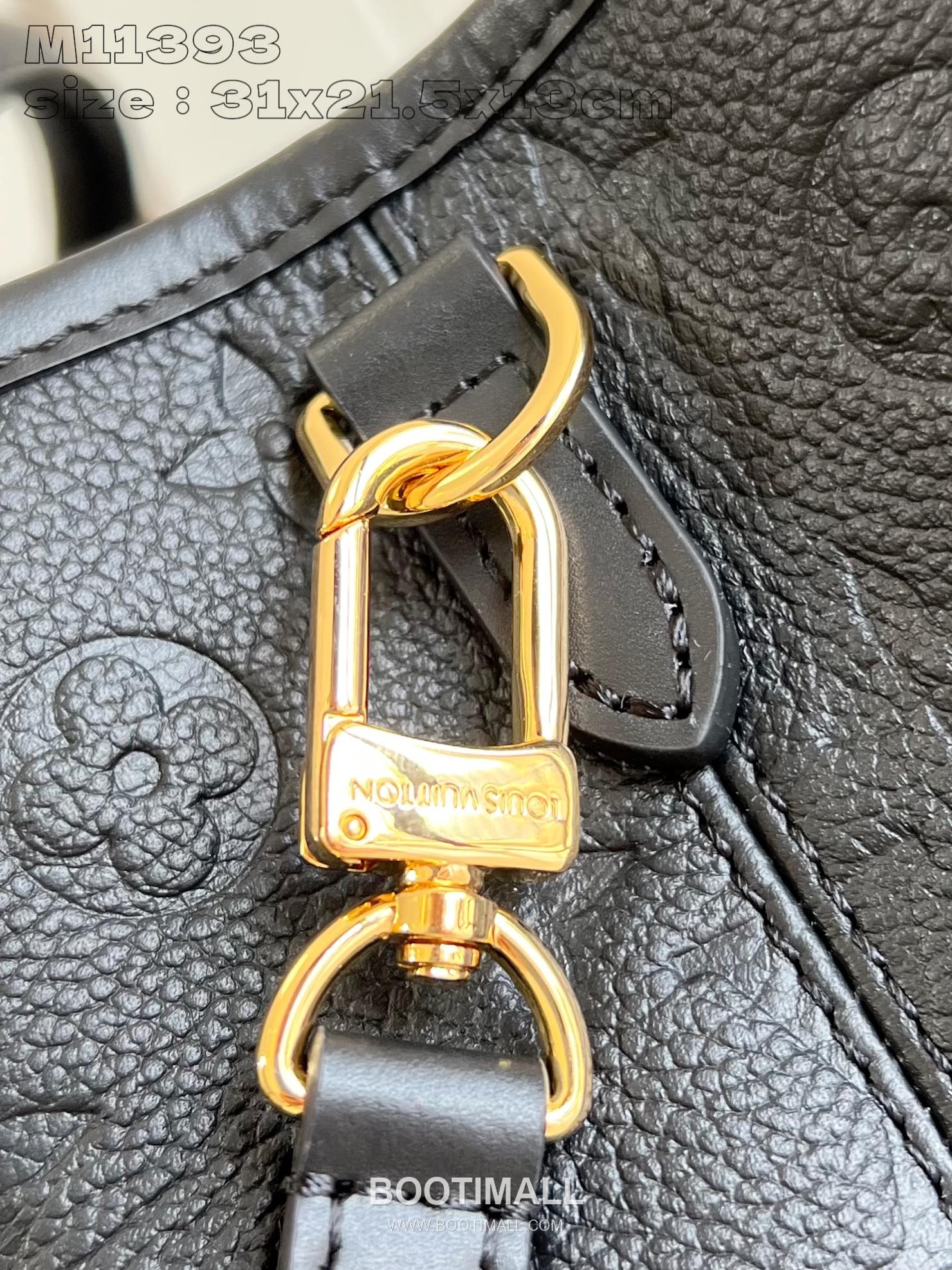 Louis Vuitton Babylone Tote Grained Calfskin Leather Shoulder Bag with Zip Compartment Detail 루이비통 바빌론 토트 카프스킨 레더 지퍼 컴파트먼트 숄더 토트백 M11393 31cm 4