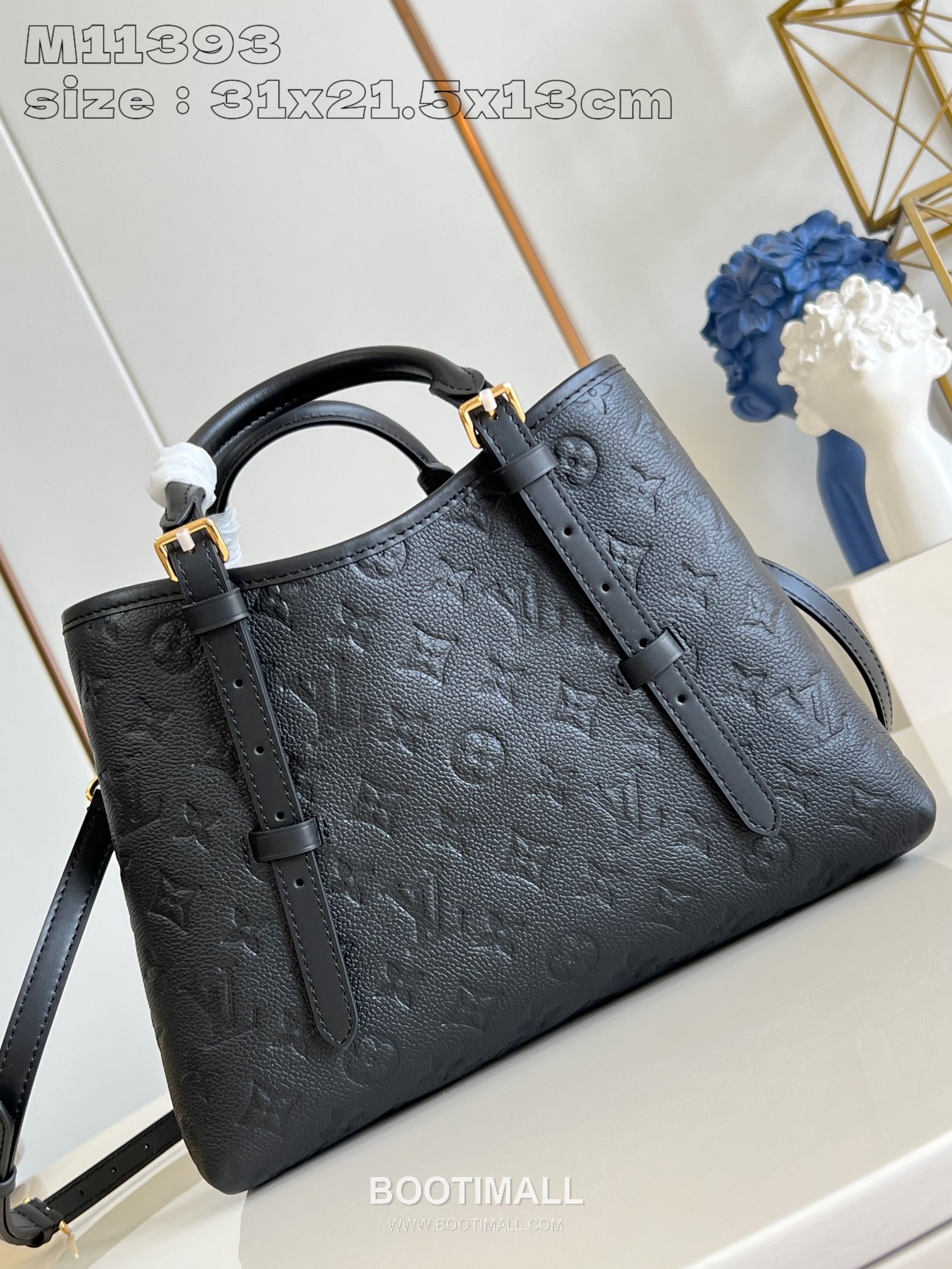 Louis Vuitton Babylone Tote Grained Calfskin Leather Shoulder Bag with Zip Compartment Detail 루이비통 바빌론 토트 카프스킨 레더 지퍼 컴파트먼트 숄더 토트백 M11393 31cm 5