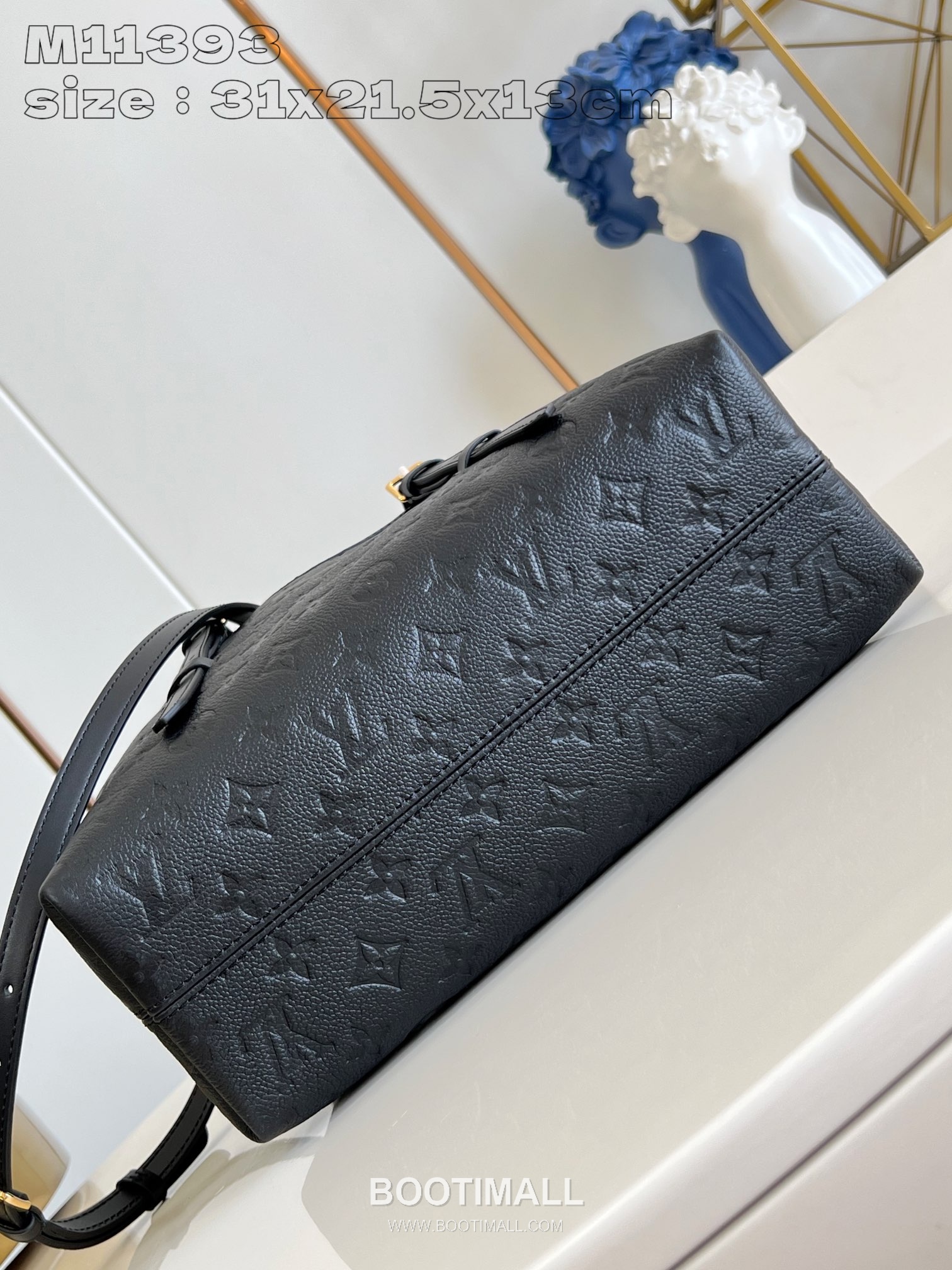 Louis Vuitton Babylone Tote Grained Calfskin Leather Shoulder Bag with Zip Compartment Detail 루이비통 바빌론 토트 카프스킨 레더 지퍼 컴파트먼트 숄더 토트백 M11393 31cm 6