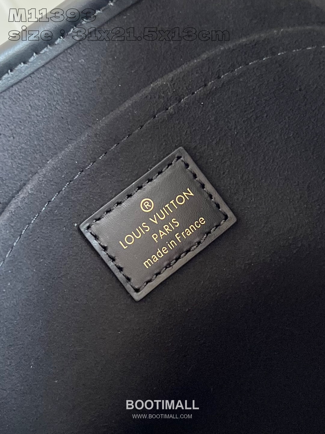 Louis Vuitton Babylone Tote Grained Calfskin Leather Shoulder Bag with Zip Compartment Detail 루이비통 바빌론 토트 카프스킨 레더 지퍼 컴파트먼트 숄더 토트백 M11393 31cm 9