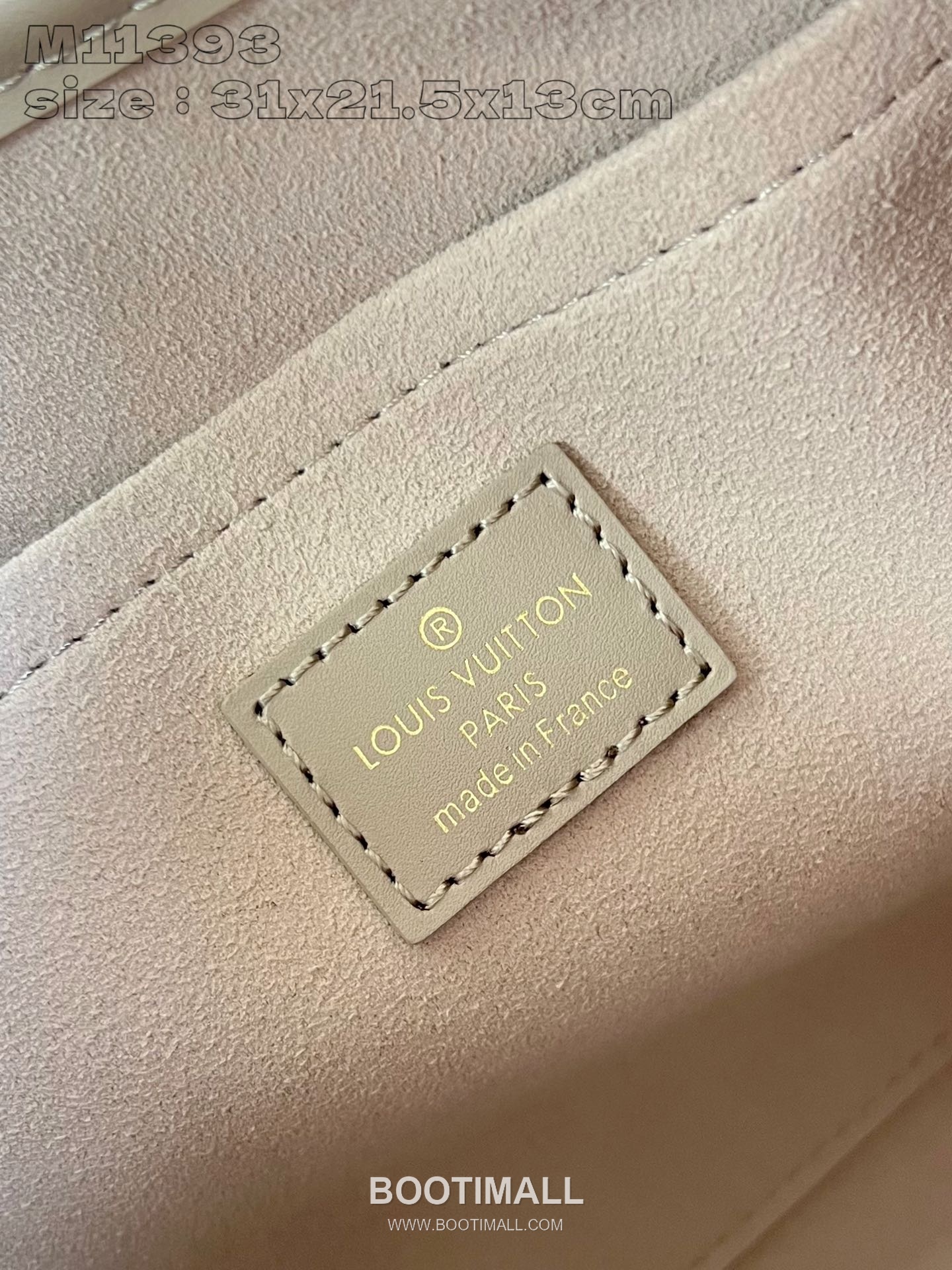 Louis Vuitton Babylone Tote Grained Calfskin Leather Shoulder Bag with Zip Compartment Detail 루이비통 바빌론 토트 카프스킨 레더 지퍼 컴파트먼트 숄더 토트백 M11393 31cm 9