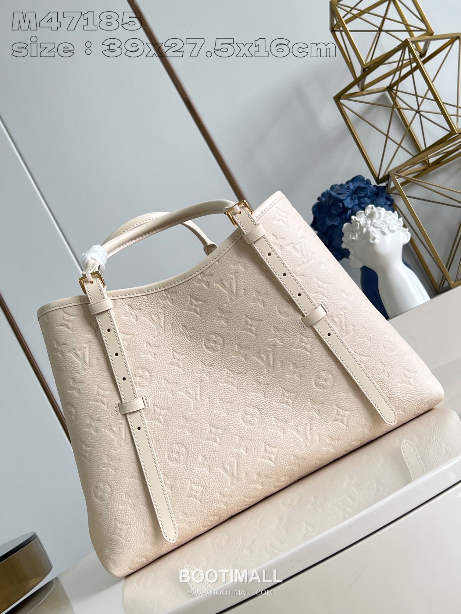 Louis Vuitton Babylone Tote MM Grained Calfskin Leather Shoulder Bag with Zip Compartment Detail 루이비통 바빌론 토트 MM 카프스킨 레더 지퍼 컴파트먼트 숄더 토트백 M47185 39cm 1