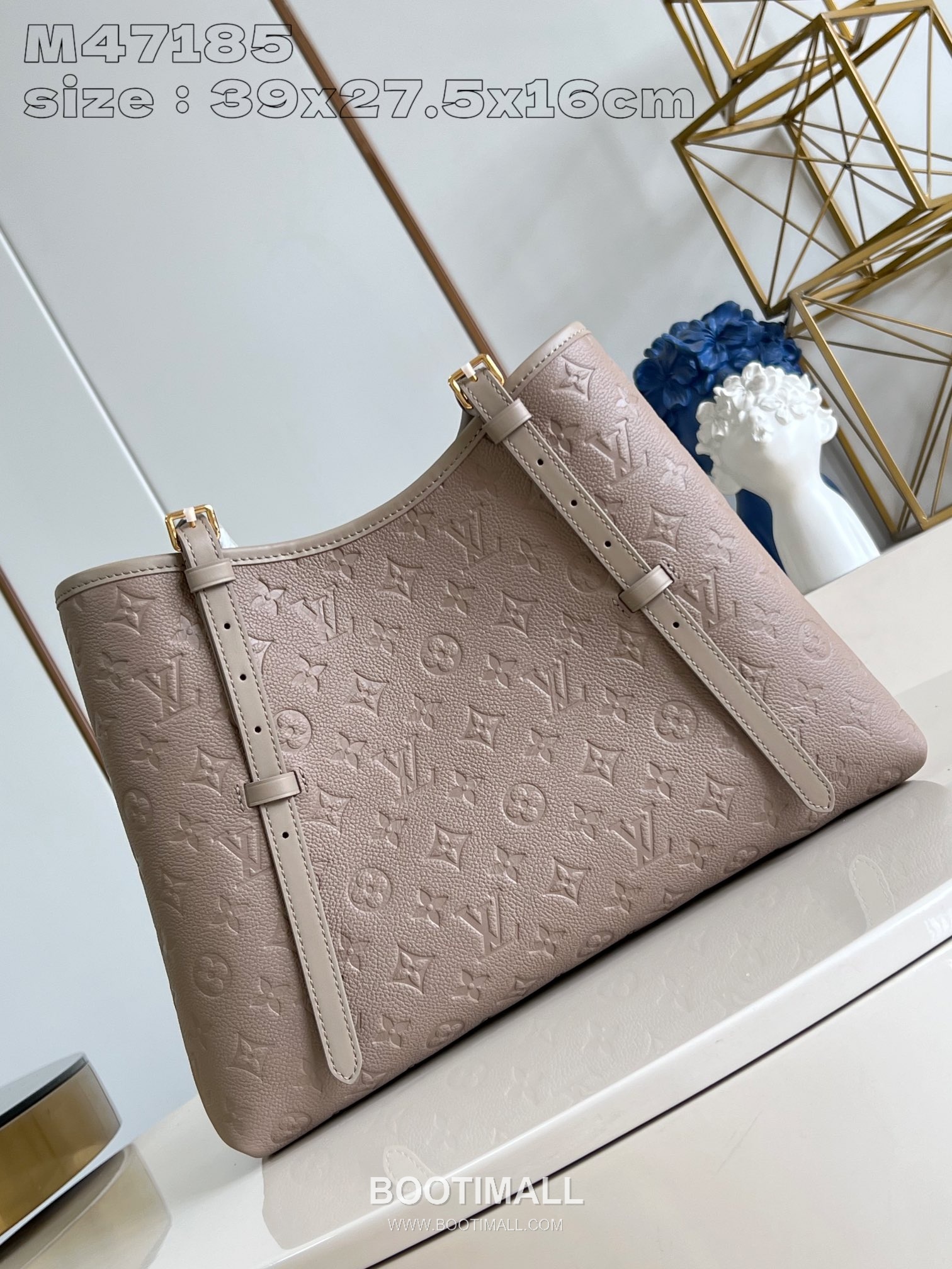 Louis Vuitton Babylone Tote MM Grained Calfskin Leather Shoulder Bag with Zip Compartment Detail 루이비통 바빌론 토트 MM 카프스킨 레더 지퍼 컴파트먼트 숄더 토트백 M47185 39cm 1