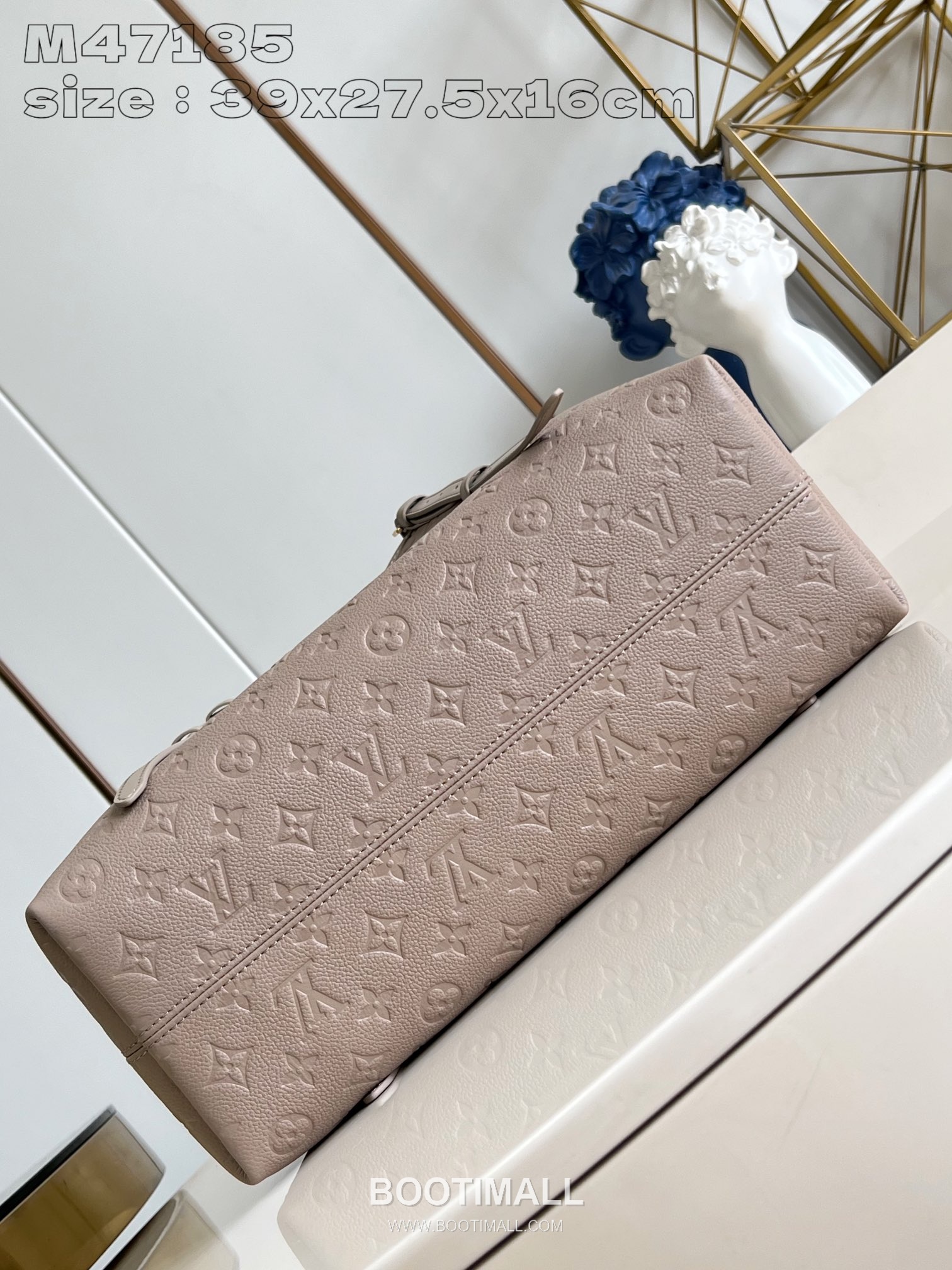 Louis Vuitton Babylone Tote MM Grained Calfskin Leather Shoulder Bag with Zip Compartment Detail 루이비통 바빌론 토트 MM 카프스킨 레더 지퍼 컴파트먼트 숄더 토트백 M47185 39cm 5