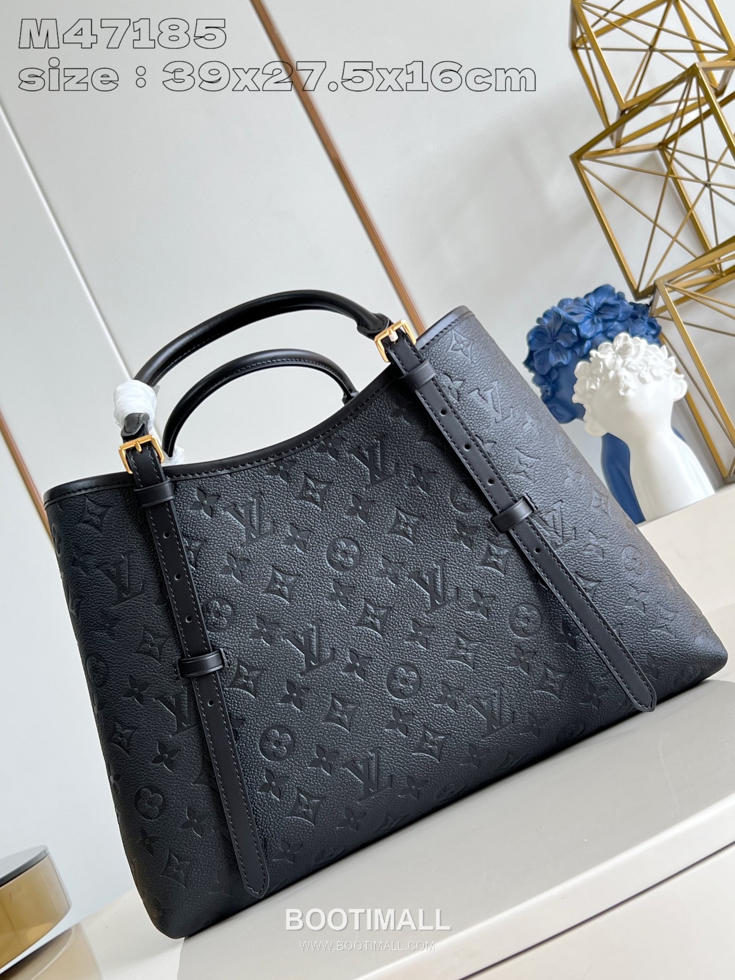 Louis Vuitton Babylone Tote MM Grained Calfskin Leather Shoulder Bag with Zip Compartment Detail 루이비통 바빌론 토트 MM 카프스킨 레더 지퍼 컴파트먼트 숄더 토트백 M47185 39cm 1