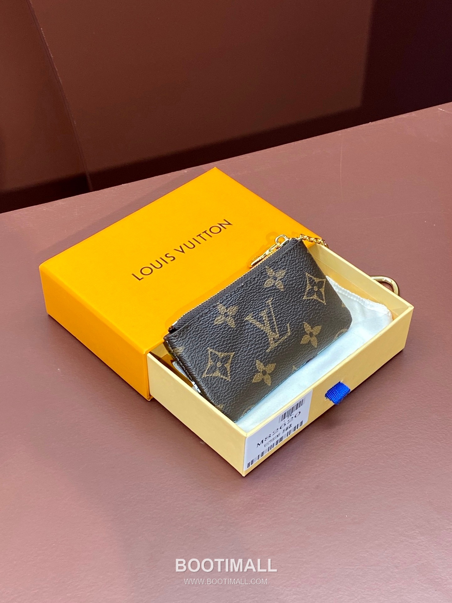 Louis Vuitton Key Pouch Monogram Canvas Wallet with Key Ring Detail 루이비통 키 파우치 모노그램 캔버스 키링 카드지갑 M82620 12cm 2