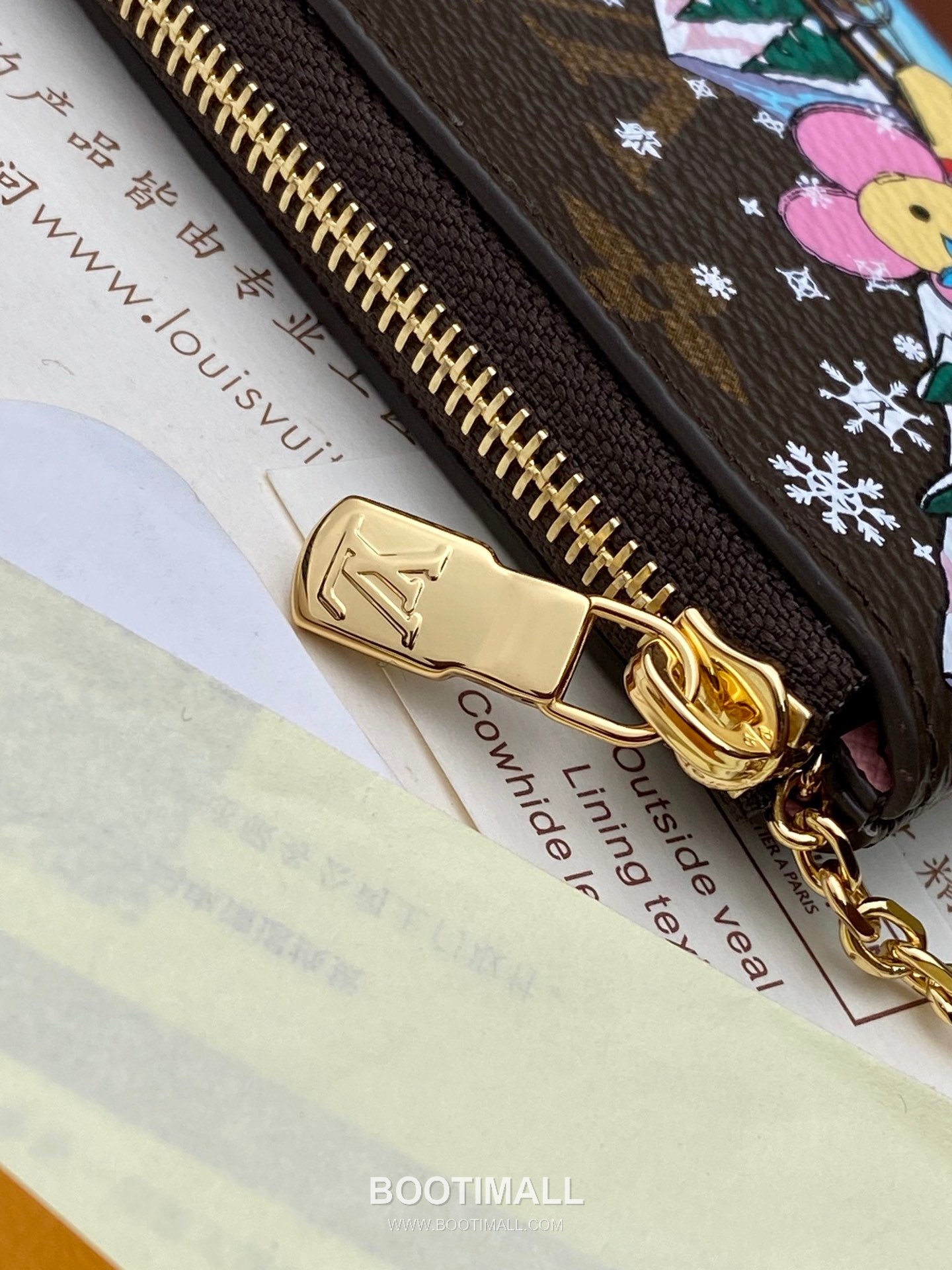Louis Vuitton Key Pouch Monogram Canvas Wallet with Key Ring Detail 루이비통 키 파우치 모노그램 캔버스 키링 카드지갑 M82620 12cm 8