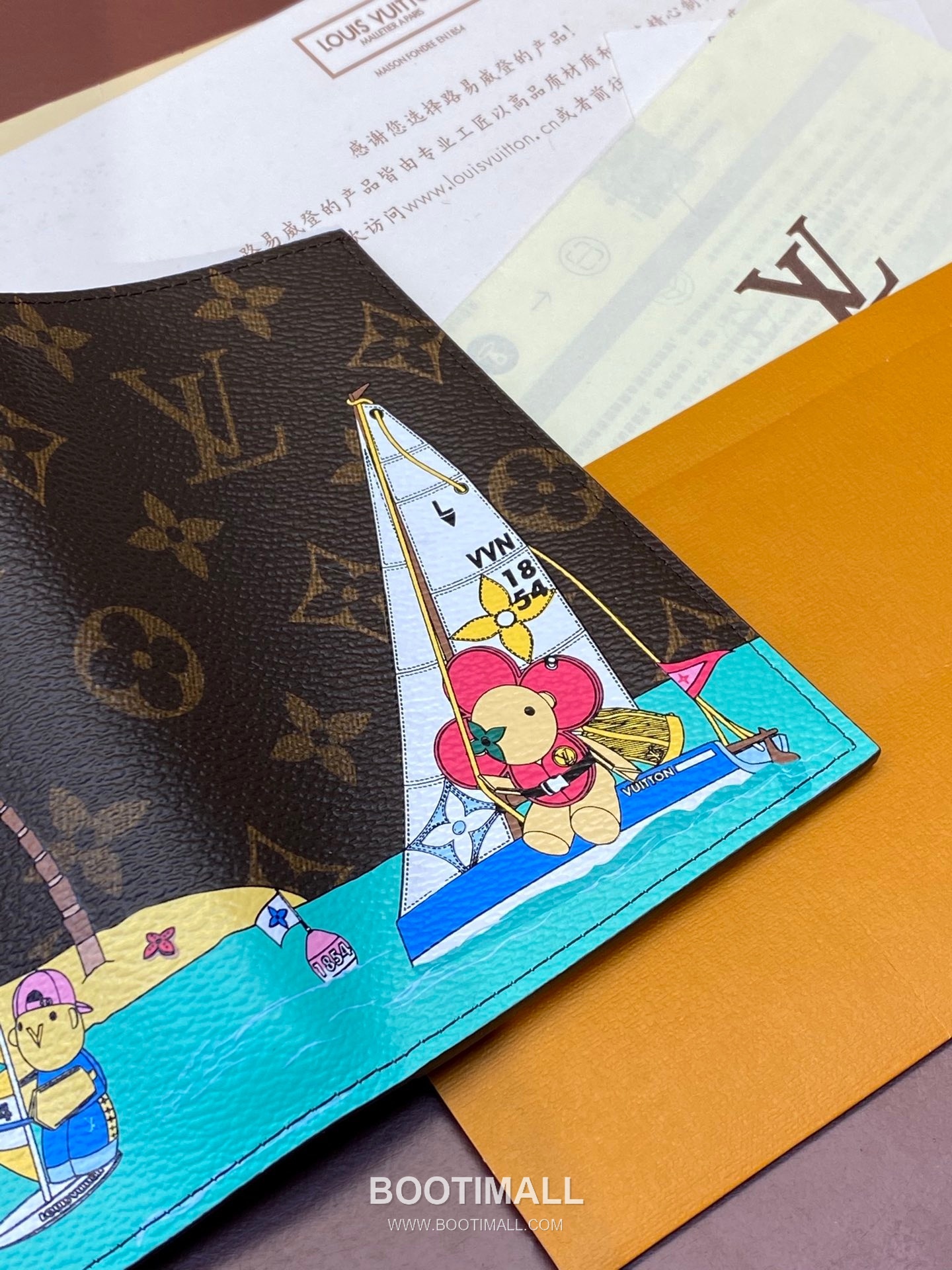 Louis Vuitton Passport Cover Monogram Canvas Wallet with Multi Slot Detail 루이비통 패스포트 커버 모노그램 캔버스 멀티슬롯 지갑 M82625 14cm 8