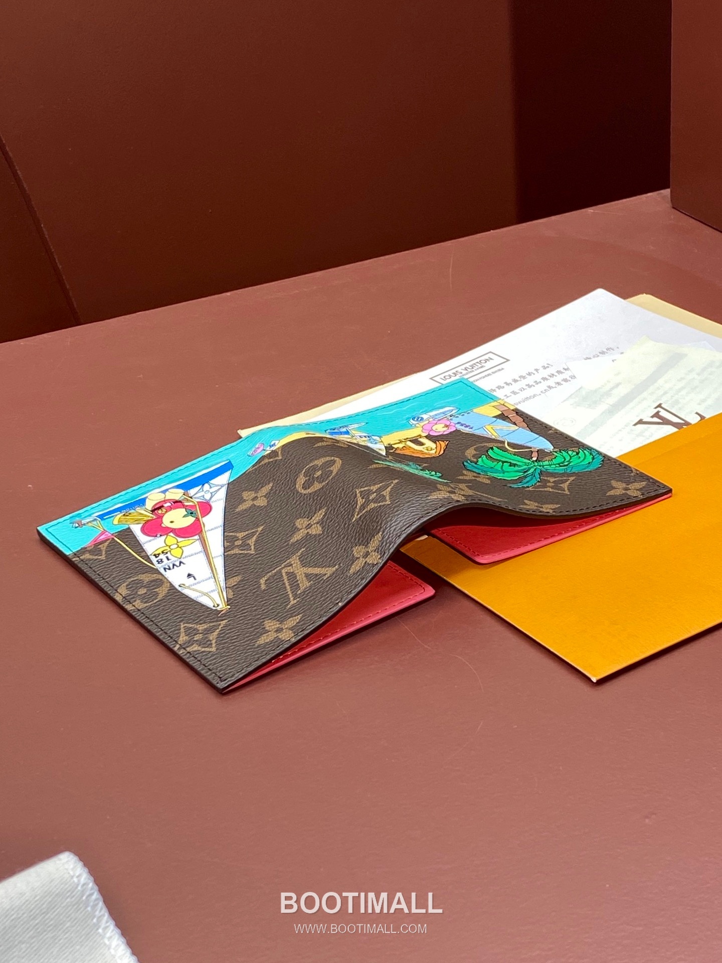 Louis Vuitton Passport Cover Monogram Canvas Wallet with Multi Slot Detail 루이비통 패스포트 커버 모노그램 캔버스 멀티슬롯 지갑 M82625 14cm 9