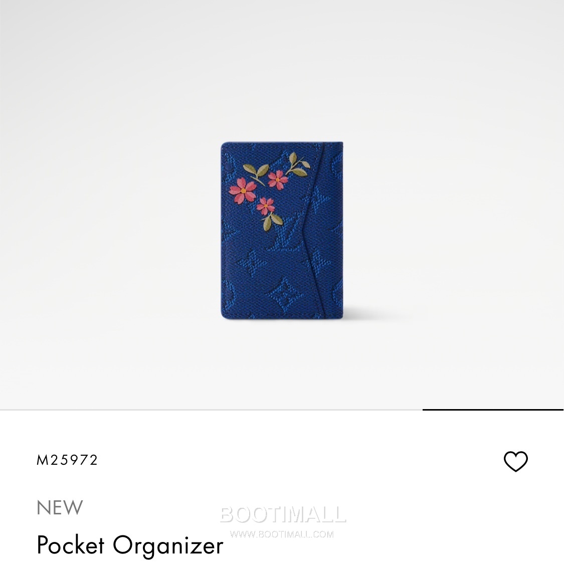 Louis Vuitton Pocket Organizer Monogram Canvas Leather Card Holder Wallet with Printed Detail 루이비통 포켓 오거나이저 모노그램 캔버스 프린트 카드지갑 M25972 11cm 13