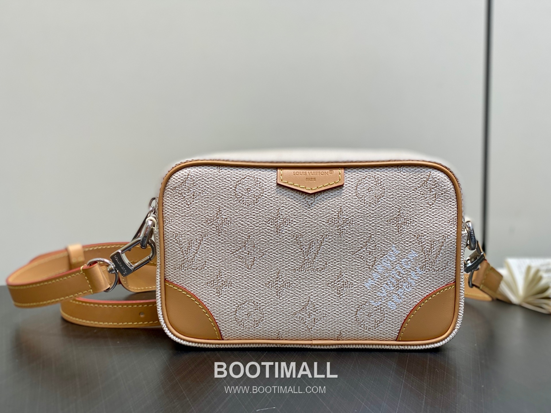 Louis Vuitton Trocadero Mini Monogram Heritage Coated Canvas Crossbody Bag with Zip Detail 루이비통 트로카데로 미니 모노그램 헤리티지 코팅 캔버스 지퍼 크로스백 M27155 20cm 6