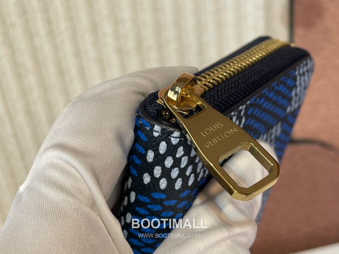 Louis Vuitton Zippy Wallet Vertical Damier Heritage Coated Canvas Wallet with Zip Detail 루이비통 지피 월렛 버티컬 다미에 헤리티지 코팅 캔버스 지퍼 장지갑 N40675 20cm 4