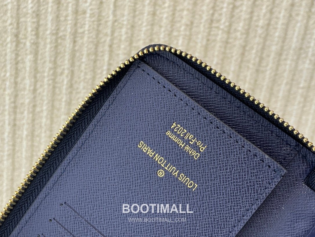 Louis Vuitton Zippy Wallet Vertical Damier Heritage Coated Canvas Wallet with Zip Detail 루이비통 지피 월렛 버티컬 다미에 헤리티지 코팅 캔버스 지퍼 장지갑 N40675 20cm 5