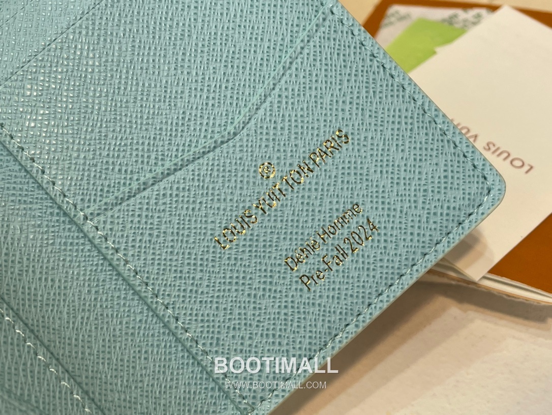 Louis Vuitton Pocket Organizer Damier Heritage Coated Canvas Card Holder Wallet with Logo Detail 루이비통 포켓 오거나이저 다미에 헤리티지 코팅 캔버스 로고 카드지갑 N40677 11.1cm 4