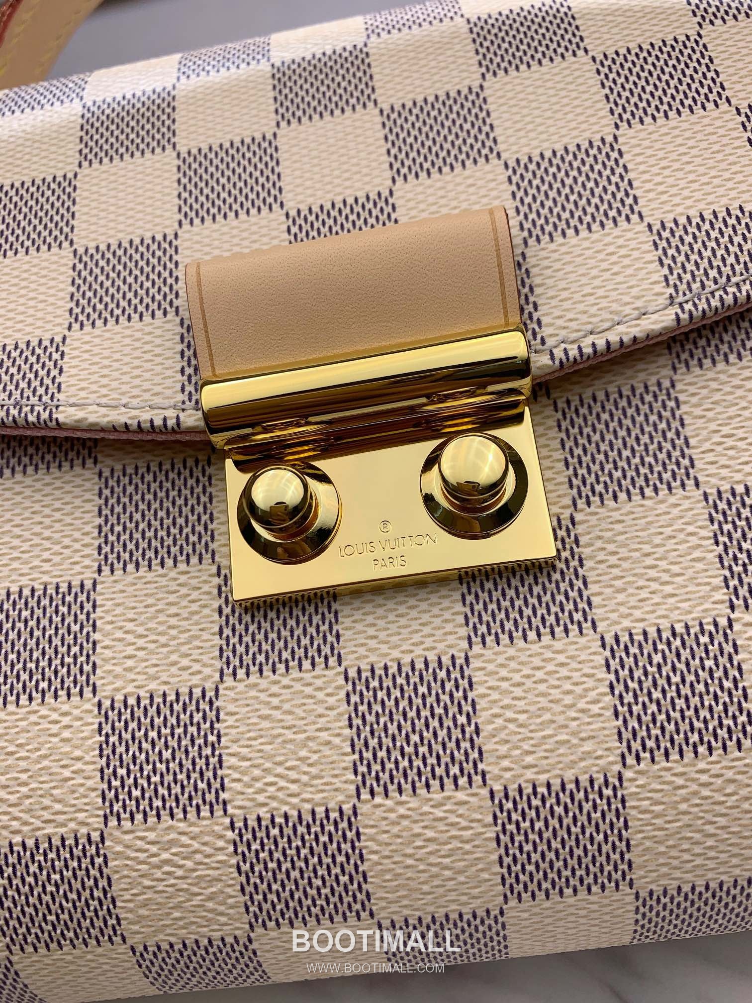 Louis Vuitton Croisette Damier Ebene Coated Canvas Crossbody Bag with Tassel Detail 루이비통 크루아제트 다미에 에벤 코팅 캔버스 태슬 크로스 숄더백 N41581 23cm 7