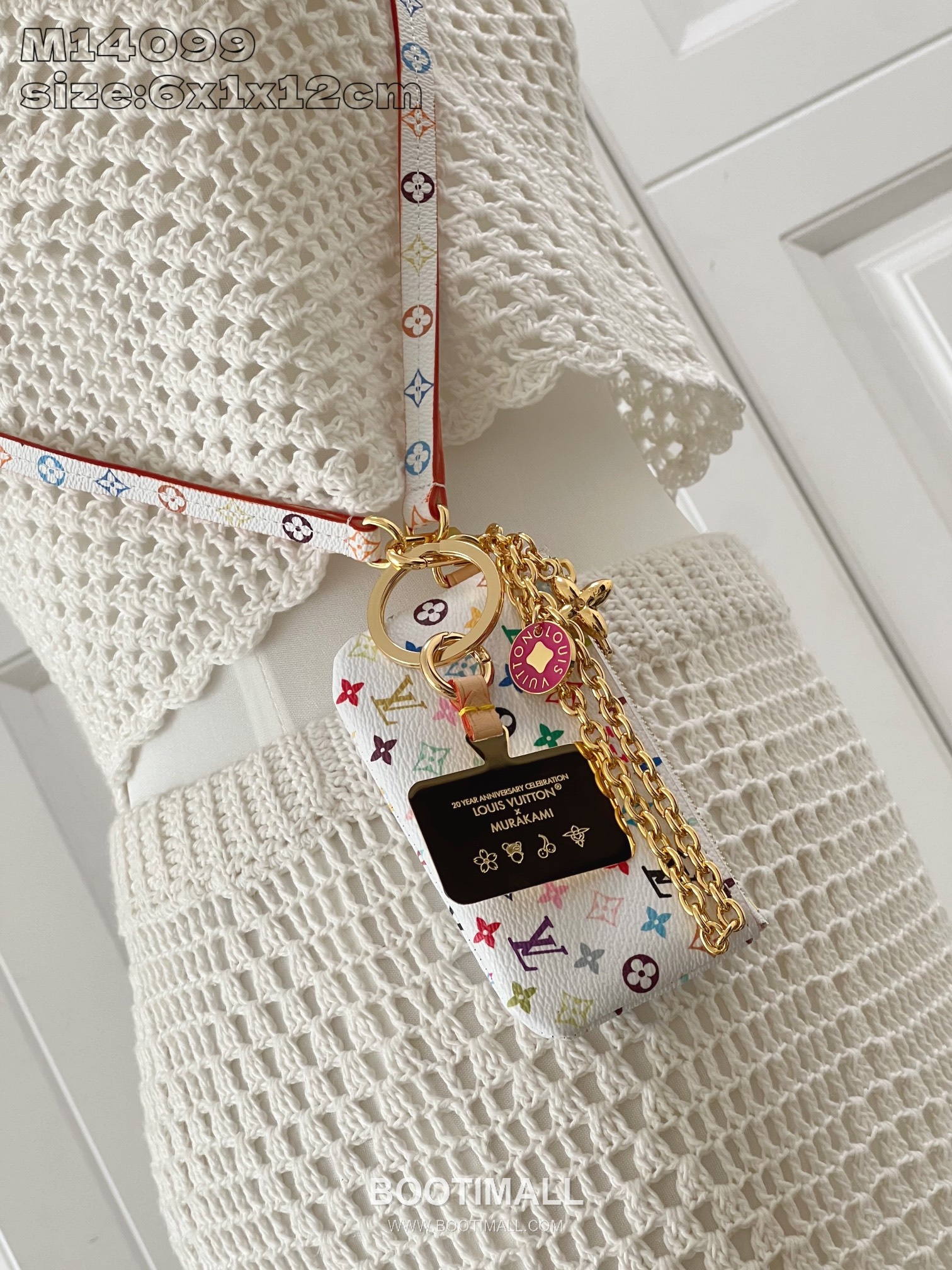 Louis Vuitton Phone Case Monogram Coated Canvas Pouch Wallet with Zip Detail 루이비통 폰 케이스 모노그램 코팅 캔버스 지퍼 파우치 지갑 M14099 12cm 1