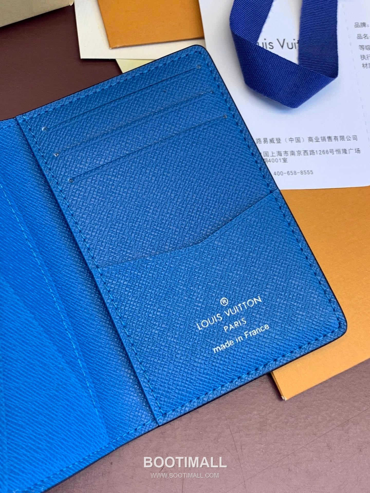 Louis Vuitton Pocket Organizer Taigarama Leather Monogram Eclipse Canvas Card Holder Wallet with Logo Detail 루이비통 포켓 오거나이저 타이가라마 레더 이클립스 캔버스 카드지갑 M83095 11cm 7