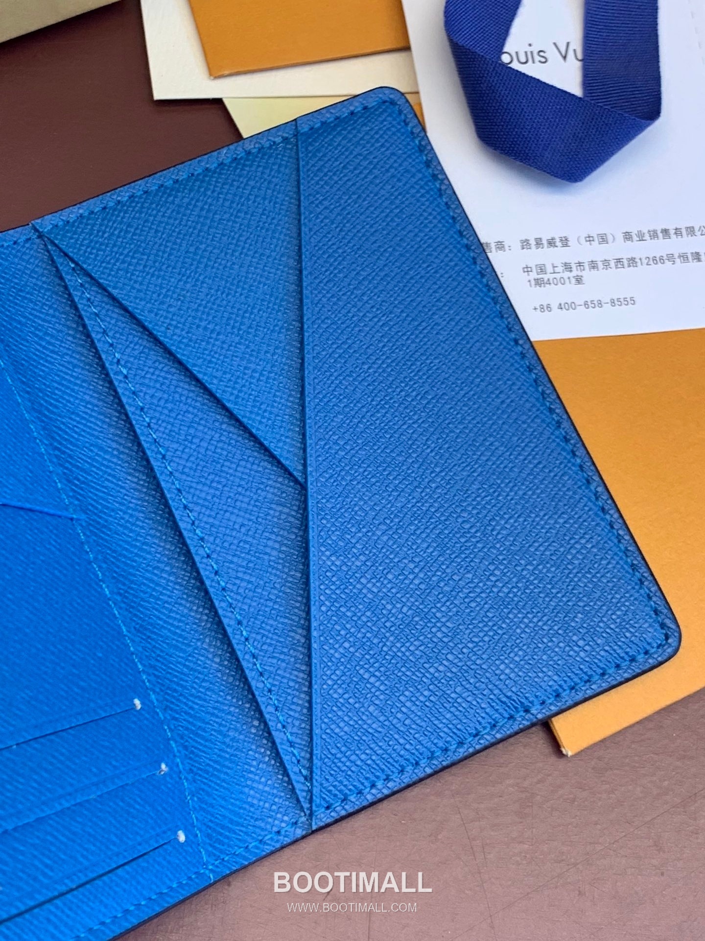 Louis Vuitton Pocket Organizer Taigarama Leather Monogram Eclipse Canvas Card Holder Wallet with Logo Detail 루이비통 포켓 오거나이저 타이가라마 레더 이클립스 캔버스 카드지갑 M83095 11cm 8