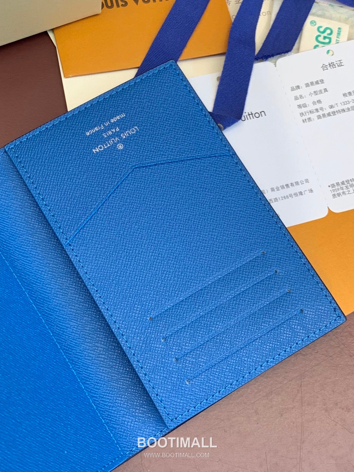 Louis Vuitton Passport Cover Taigarama Leather Monogram Canvas Wallet with Card Slot Detail 루이비통 패스포트 커버 타이가라마 레더 모노그램 캔버스 카드슬롯 지갑 M31030 14cm 7