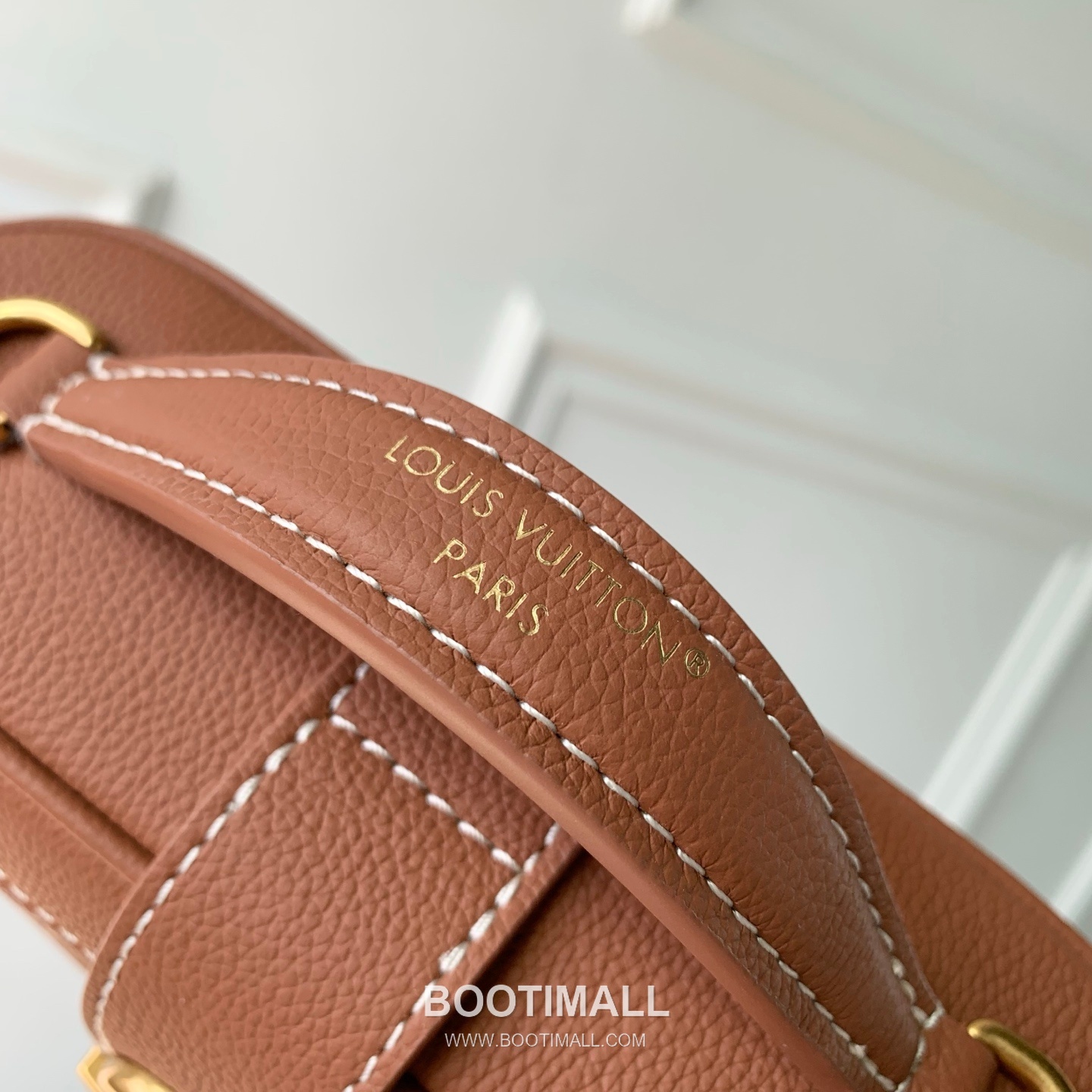 Louis Vuitton Low Key Vanity Pouch Calfskin Leather Crossbody Top Handle Bag with Lock Detail 루이비통 로우키 바니티 파우치 카프스킨 브라운 크로스 핸드백 M27505 19cm 8