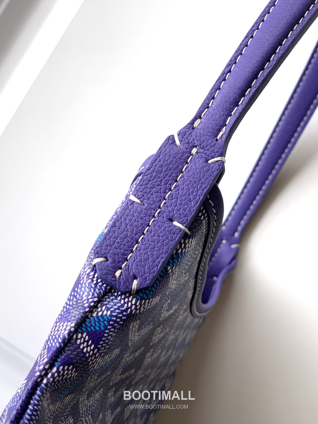 Goyard Bohème Mini Hobo Goyardine Canvas Leather Trim Shoulder Bag with Zip Pouch Detail 고야드 보헴 미니 고야딘 캔버스 그린 숄더백 S5505 25cm 7