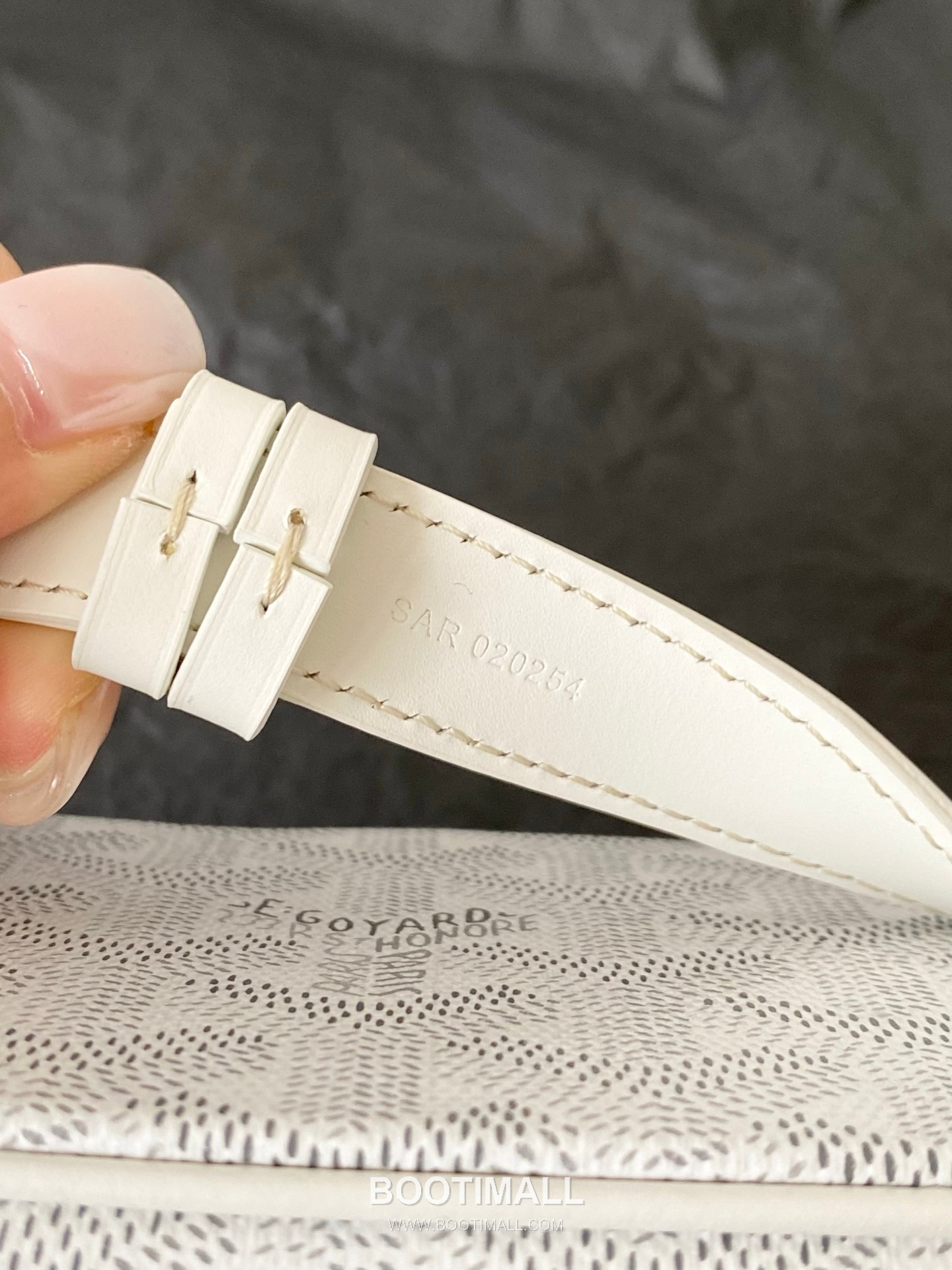 Goyard Muse Mini Goyardine Canvas Leather Trim Box Crossbody Bag with Top Handle Detail 고야드 뮤즈 미니 고야딘 캔버스 블랙 크로스 탑핸들 박스백 2047m 16cm 7