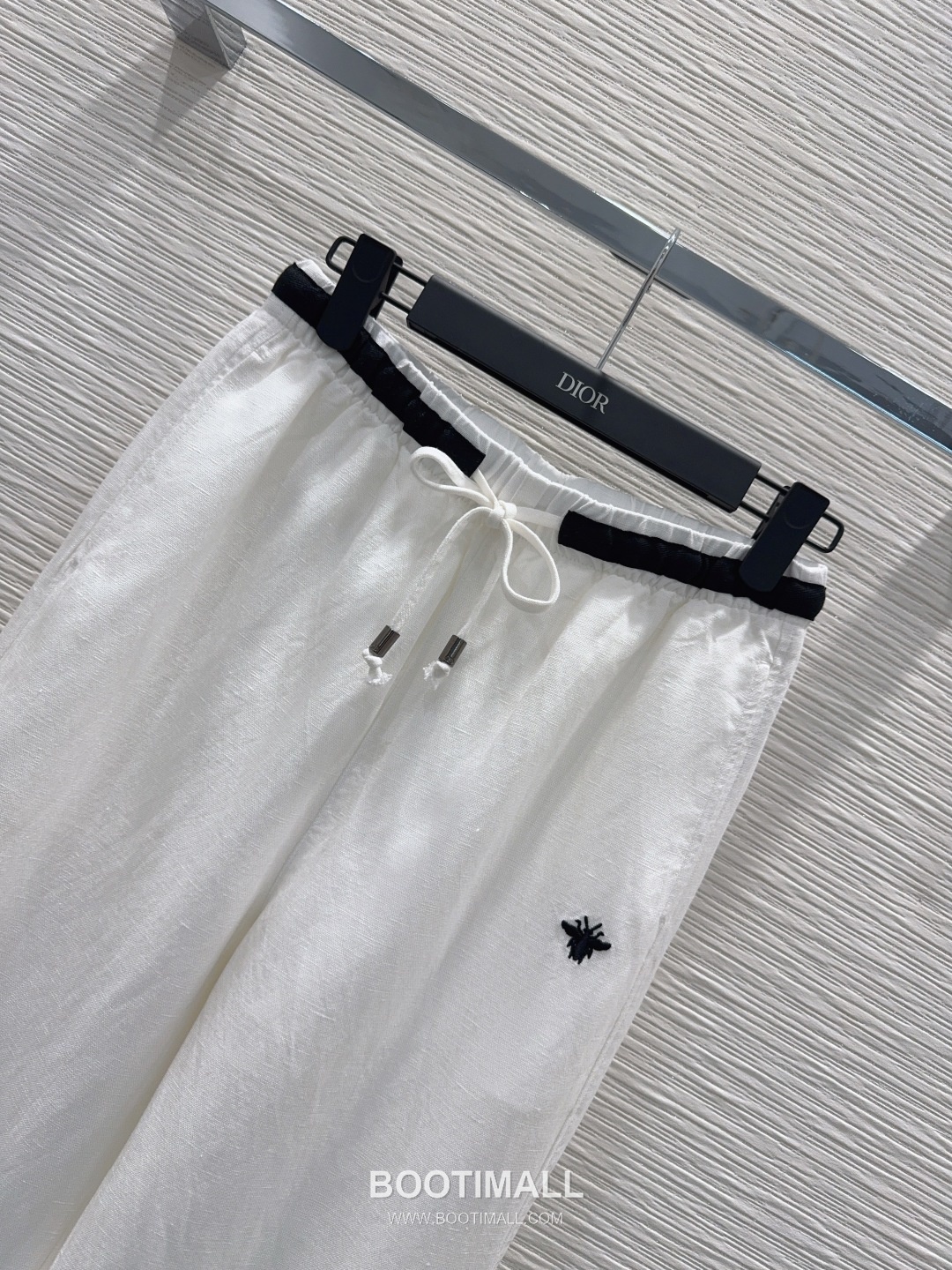 Dior SS26 Linen Straight Fit Pants 디올 SS26 린넨 스트레이트핏 블랙 팬츠 11