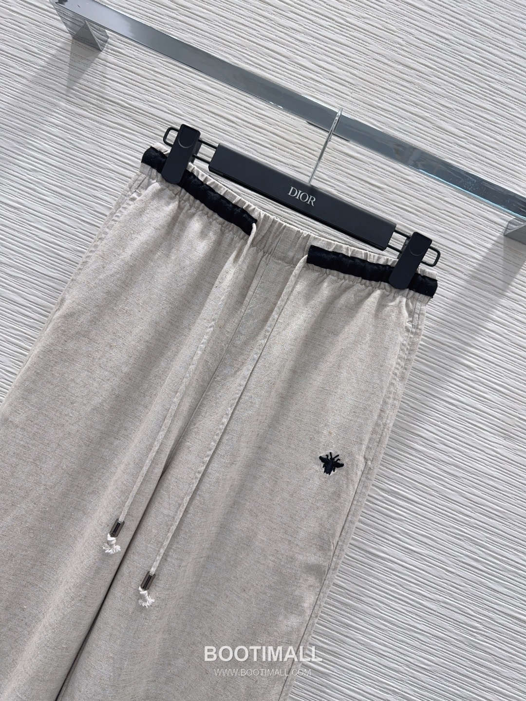 Dior SS26 Linen Straight Fit Pants 디올 SS26 린넨 스트레이트핏 블랙 팬츠 11