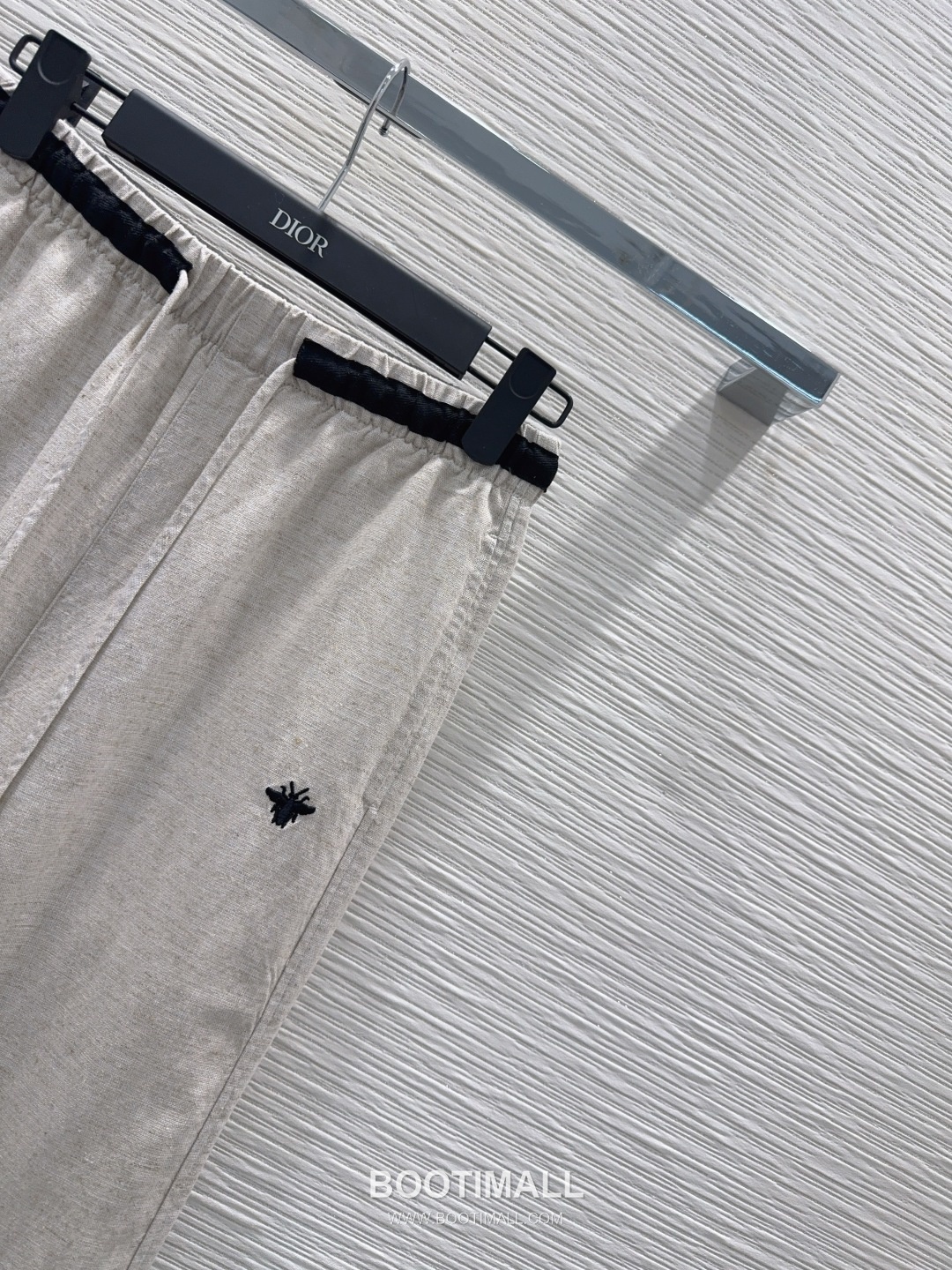 Dior SS26 Linen Straight Fit Pants 디올 SS26 린넨 스트레이트핏 블랙 팬츠 13