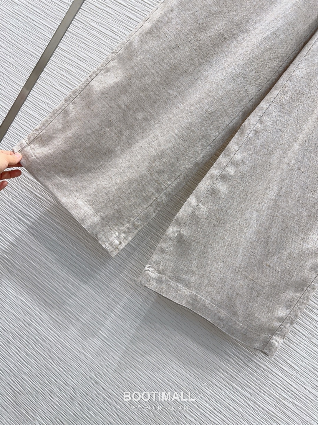 Dior SS26 Linen Straight Fit Pants 디올 SS26 린넨 스트레이트핏 블랙 팬츠 15