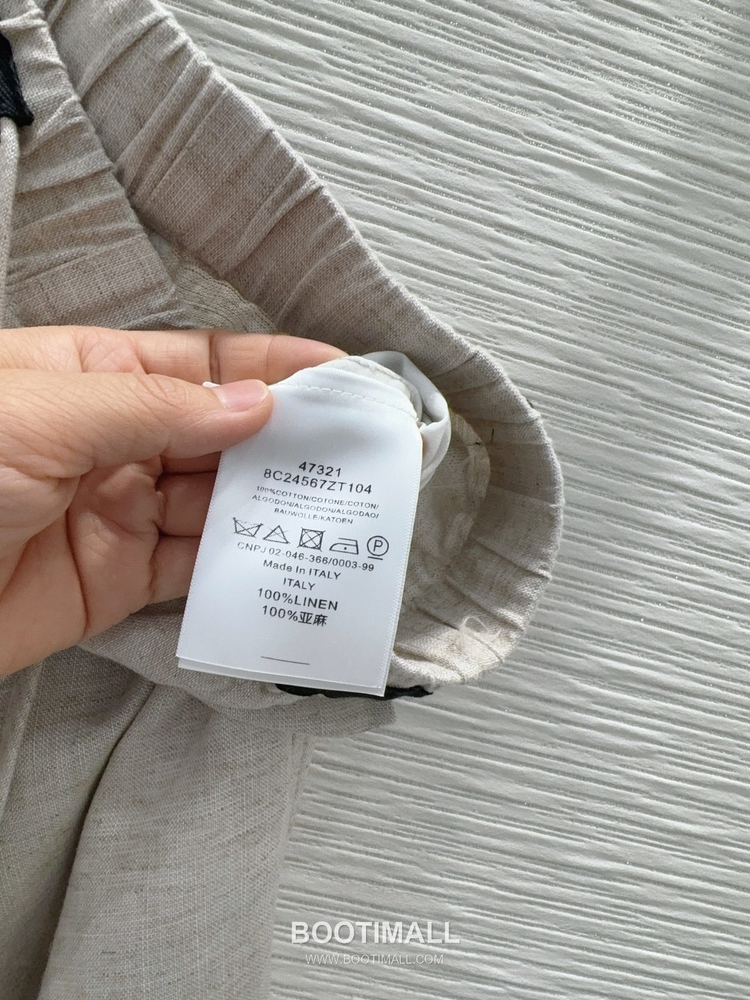 Dior SS26 Linen Straight Fit Pants 디올 SS26 린넨 스트레이트핏 블랙 팬츠 16