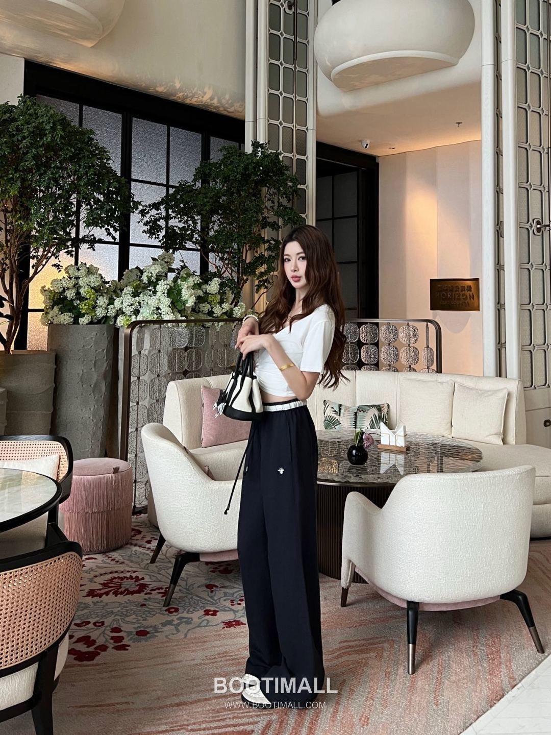 Dior SS26 Linen Straight Fit Pants 디올 SS26 린넨 스트레이트핏 블랙 팬츠 7