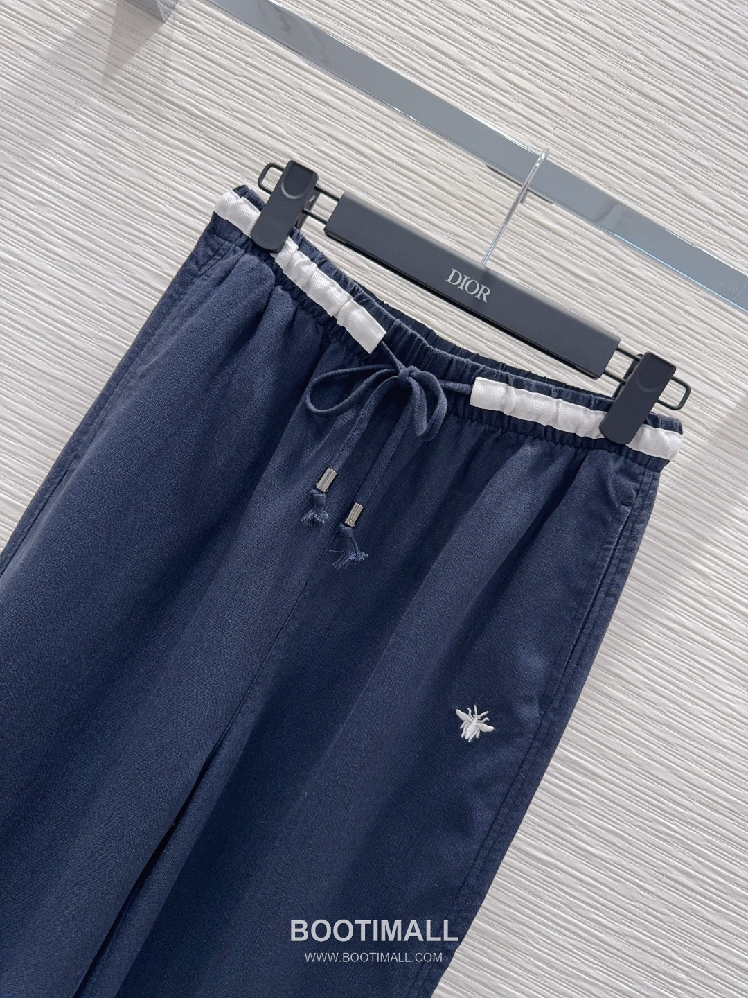 Dior SS26 Linen Straight Fit Pants 디올 SS26 린넨 스트레이트핏 블랙 팬츠 11