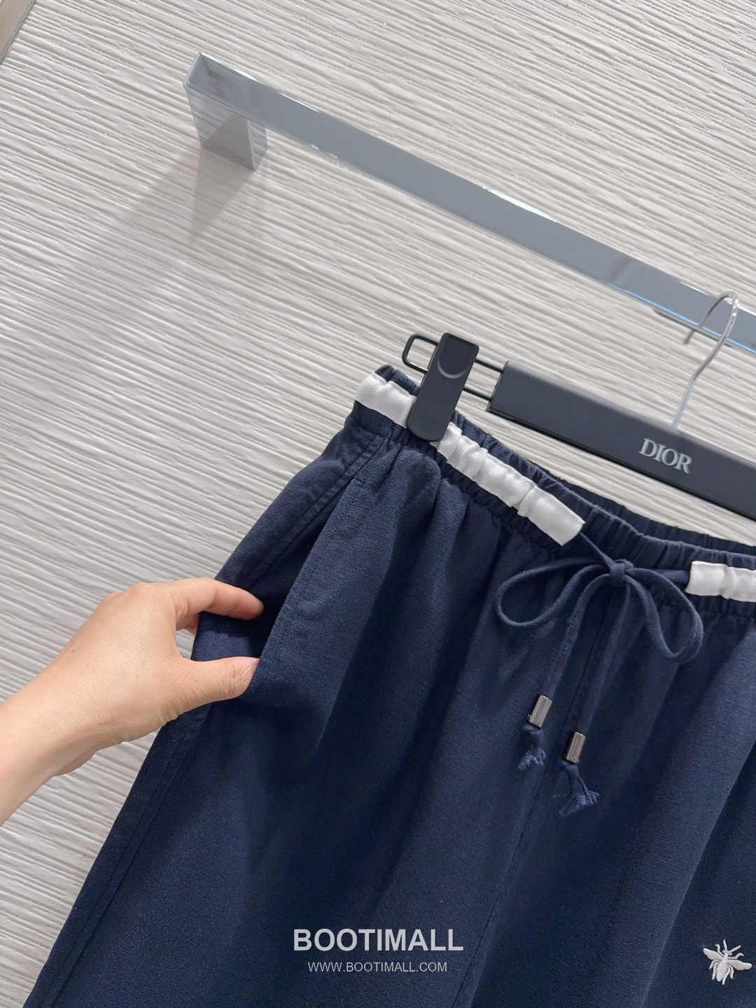 Dior SS26 Linen Straight Fit Pants 디올 SS26 린넨 스트레이트핏 블랙 팬츠 12