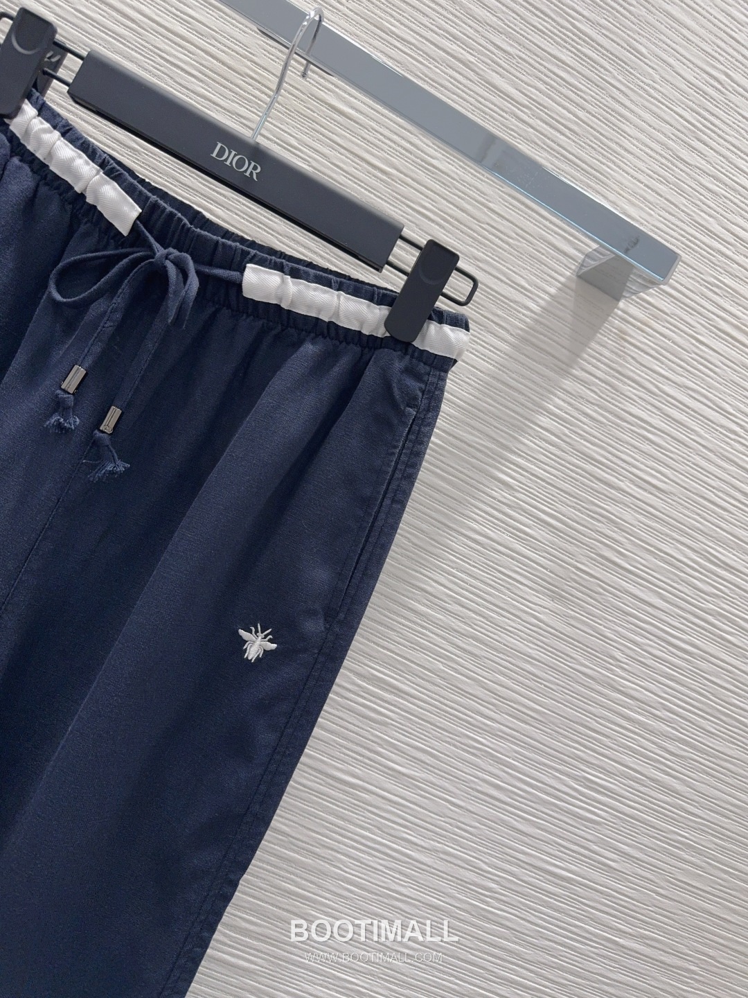 Dior SS26 Linen Straight Fit Pants 디올 SS26 린넨 스트레이트핏 블랙 팬츠 13