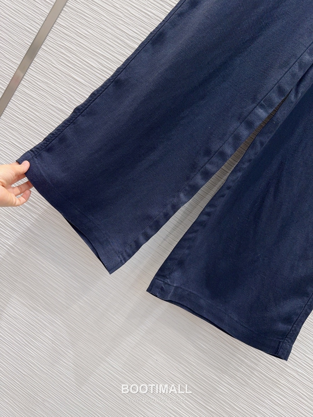 Dior SS26 Linen Straight Fit Pants 디올 SS26 린넨 스트레이트핏 블랙 팬츠 15