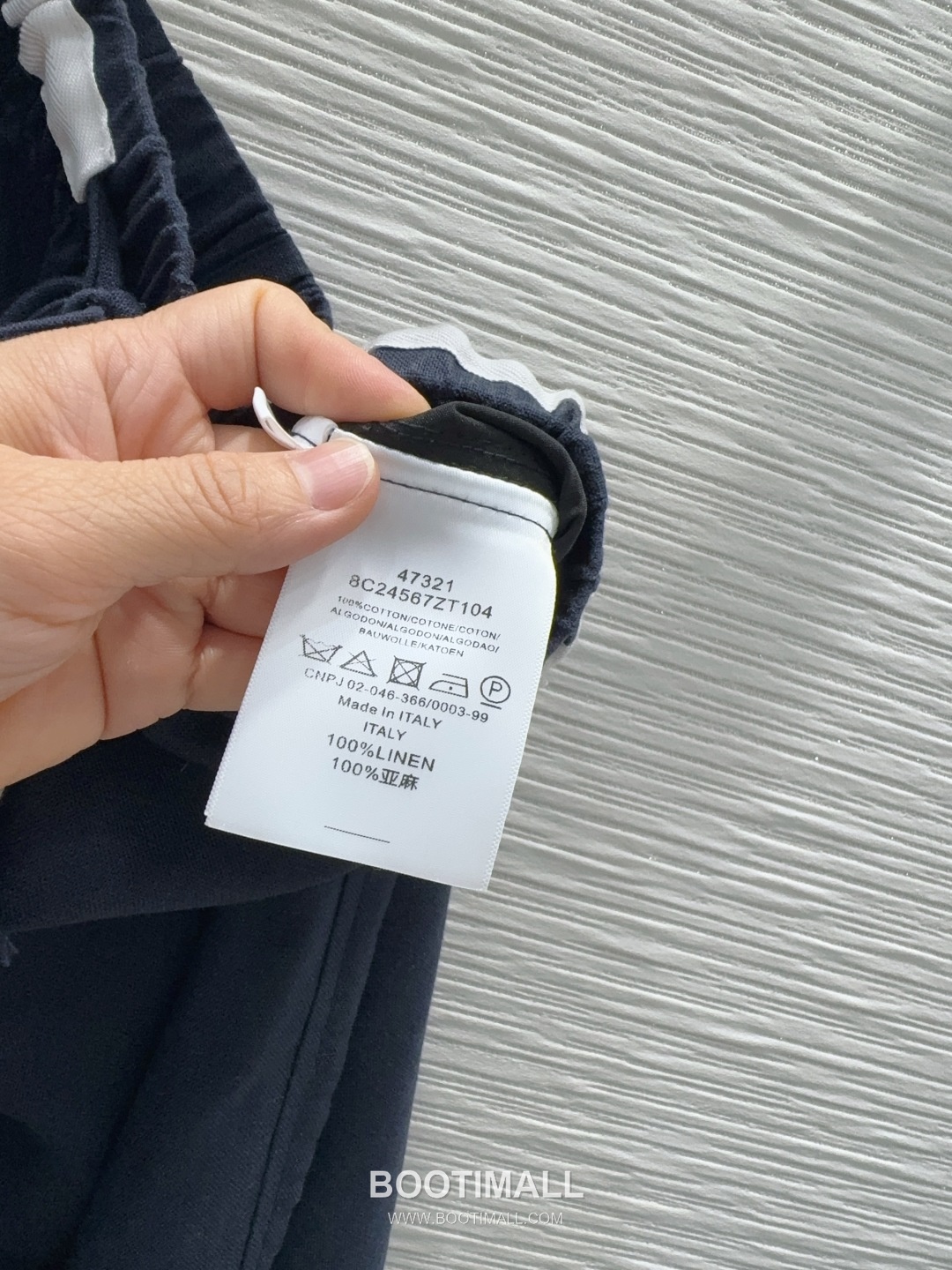 Dior SS26 Linen Straight Fit Pants 디올 SS26 린넨 스트레이트핏 블랙 팬츠 16