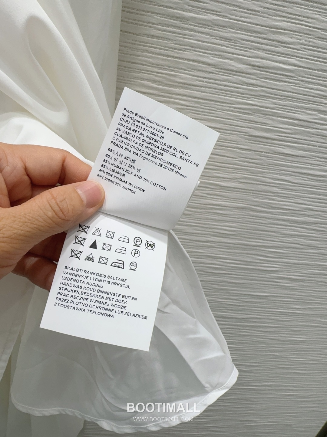 Prada SS26 Polyester Adjustable Waist Logo Sleeve One Piece 프라다 SS26 폴리에스터 허리조절 로고 슬리브 블랙 원피스 16