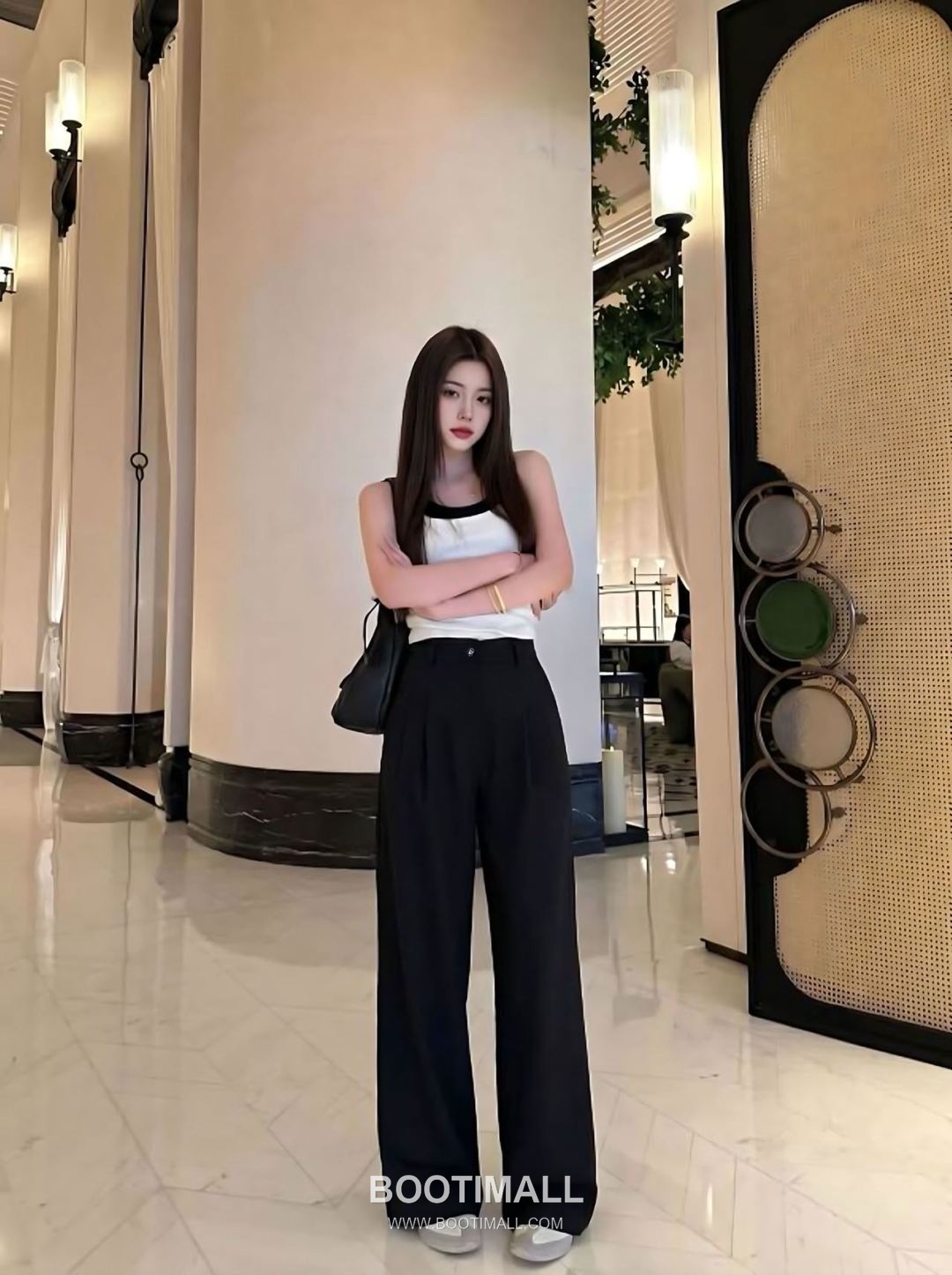 Dior SS26 Cotton Texture Straight Fit Pants 디올 SS26 코튼 텍스처 스트레이트핏 블랙 팬츠 1