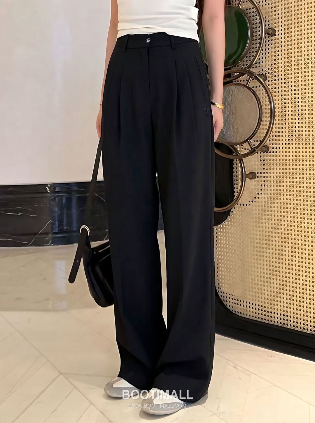 Dior SS26 Cotton Texture Straight Fit Pants 디올 SS26 코튼 텍스처 스트레이트핏 블랙 팬츠 6