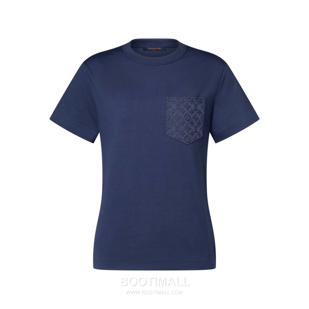 Louis Vuitton SS26 Cotton Logo Print T-Shirt 루이비통 SS26 코튼 로고 프린트 블랙 티셔츠 19