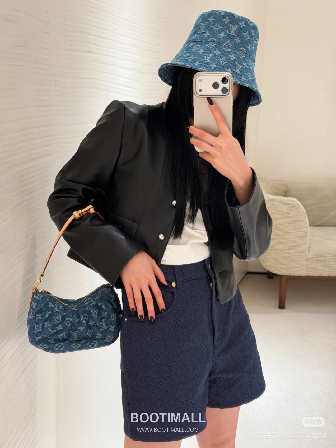 Louis Vuitton SS26 Monogram Jacquard Cotton Shorts 루이비통 SS26 모노그램 자카드 코튼 블랙 쇼츠 22