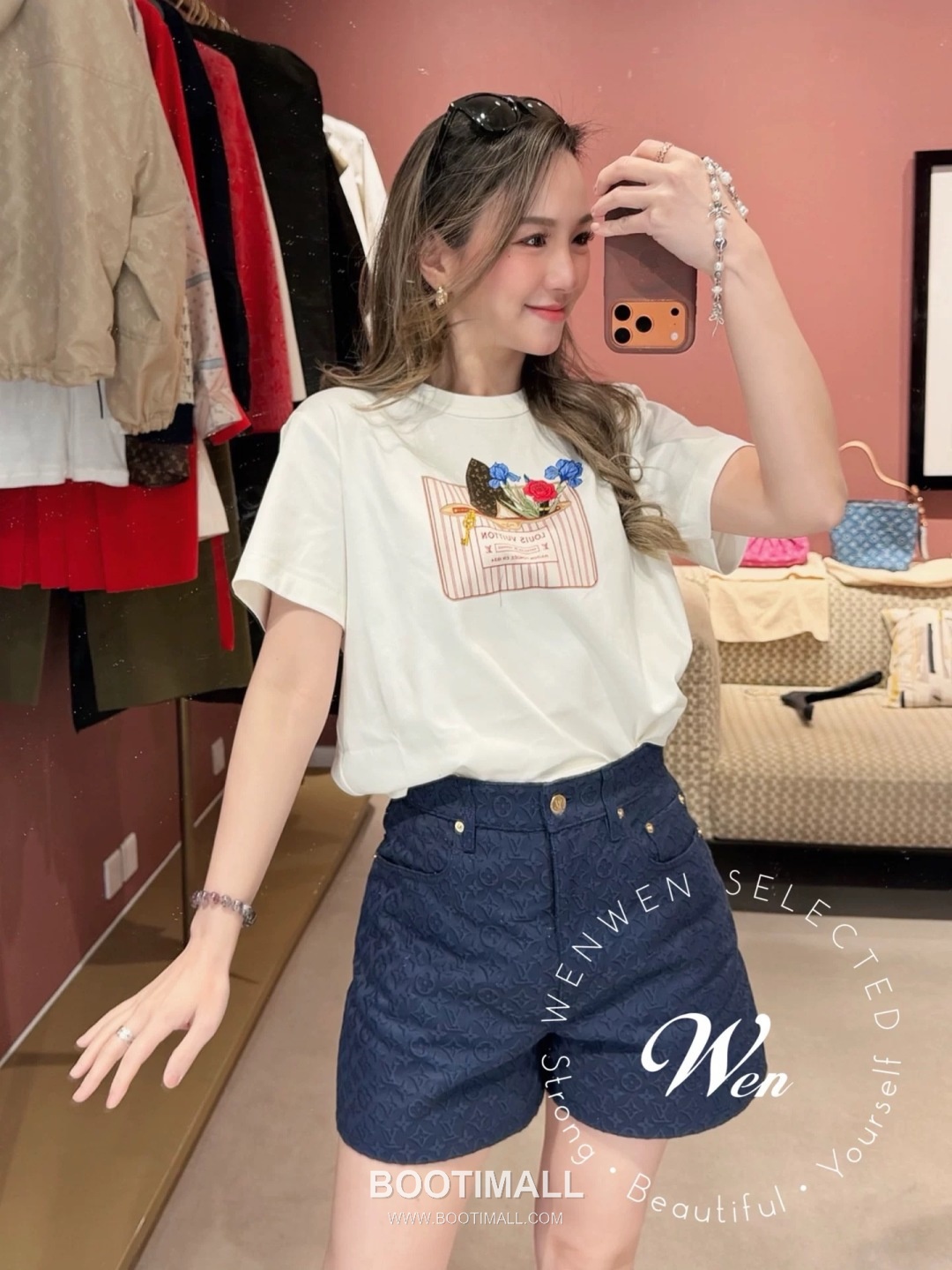 Louis Vuitton SS26 Monogram Jacquard Cotton Shorts 루이비통 SS26 모노그램 자카드 코튼 블랙 쇼츠 23