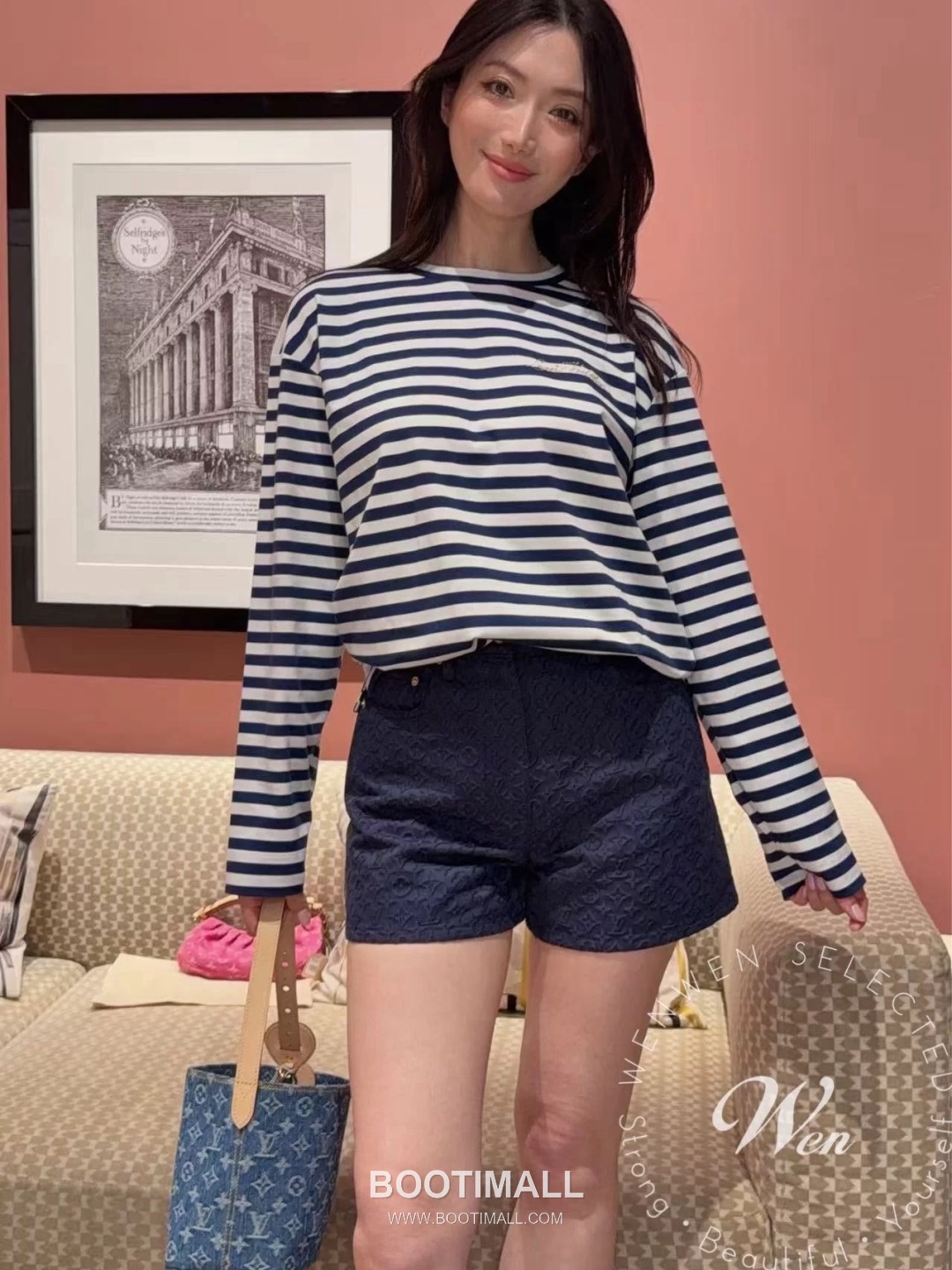 Louis Vuitton SS26 Monogram Jacquard Cotton Shorts 루이비통 SS26 모노그램 자카드 코튼 블랙 쇼츠 24