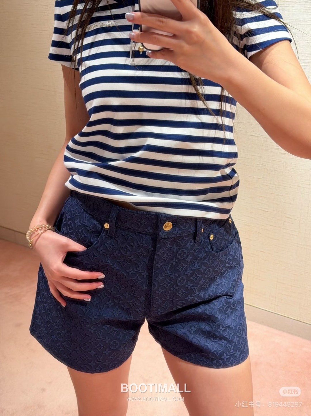 Louis Vuitton SS26 Monogram Jacquard Cotton Shorts 루이비통 SS26 모노그램 자카드 코튼 블랙 쇼츠 26