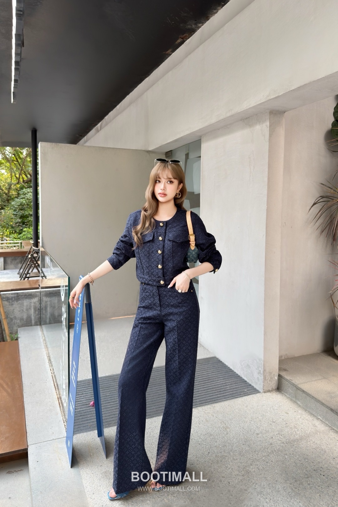 Louis Vuitton SS26 Monogram Jacquard Cotton Zip Jacket 루이비통 SS26 모노그램 자카드 코튼 블랙 재킷 3