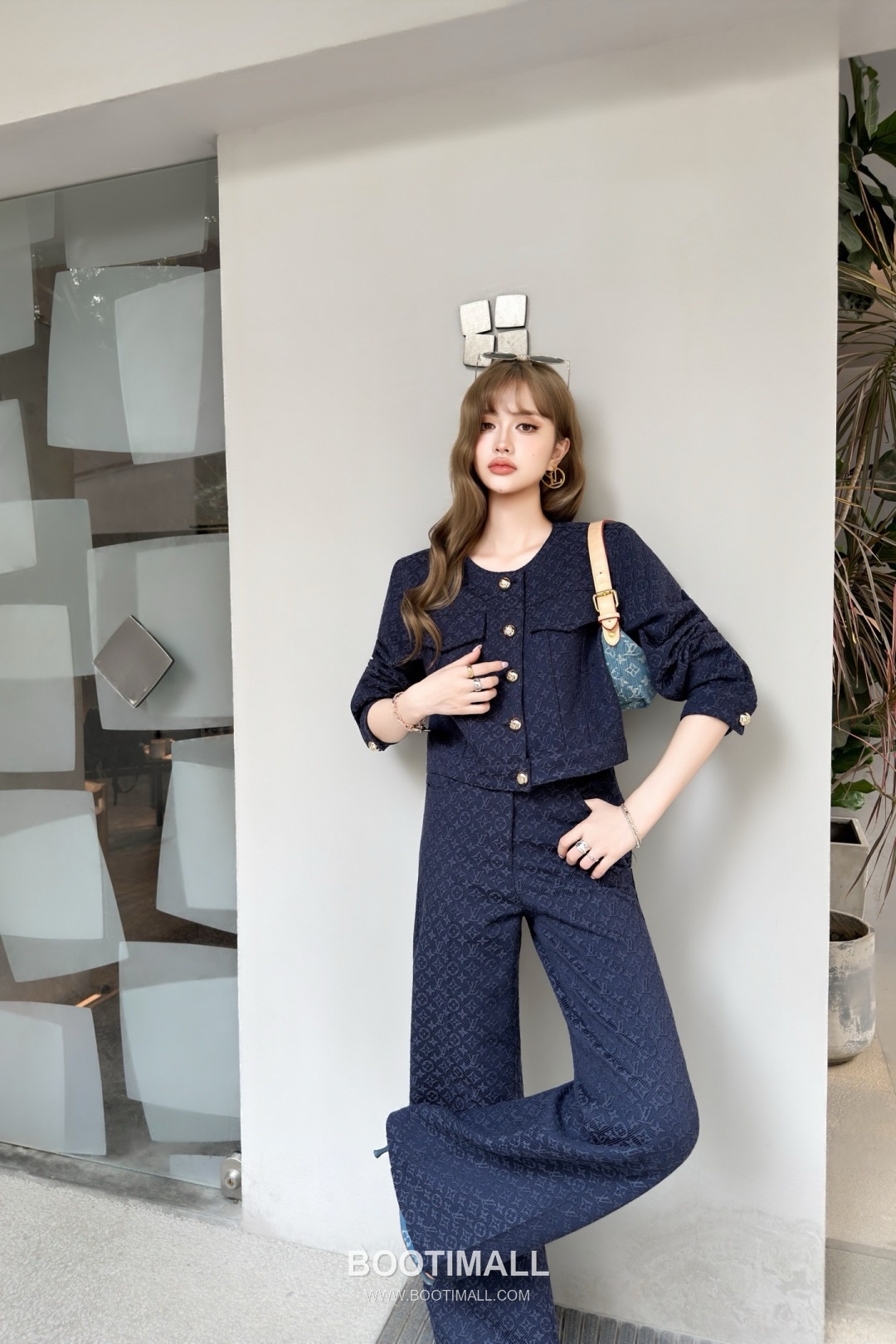 Louis Vuitton SS26 Monogram Jacquard Cotton Zip Jacket 루이비통 SS26 모노그램 자카드 코튼 블랙 재킷 5