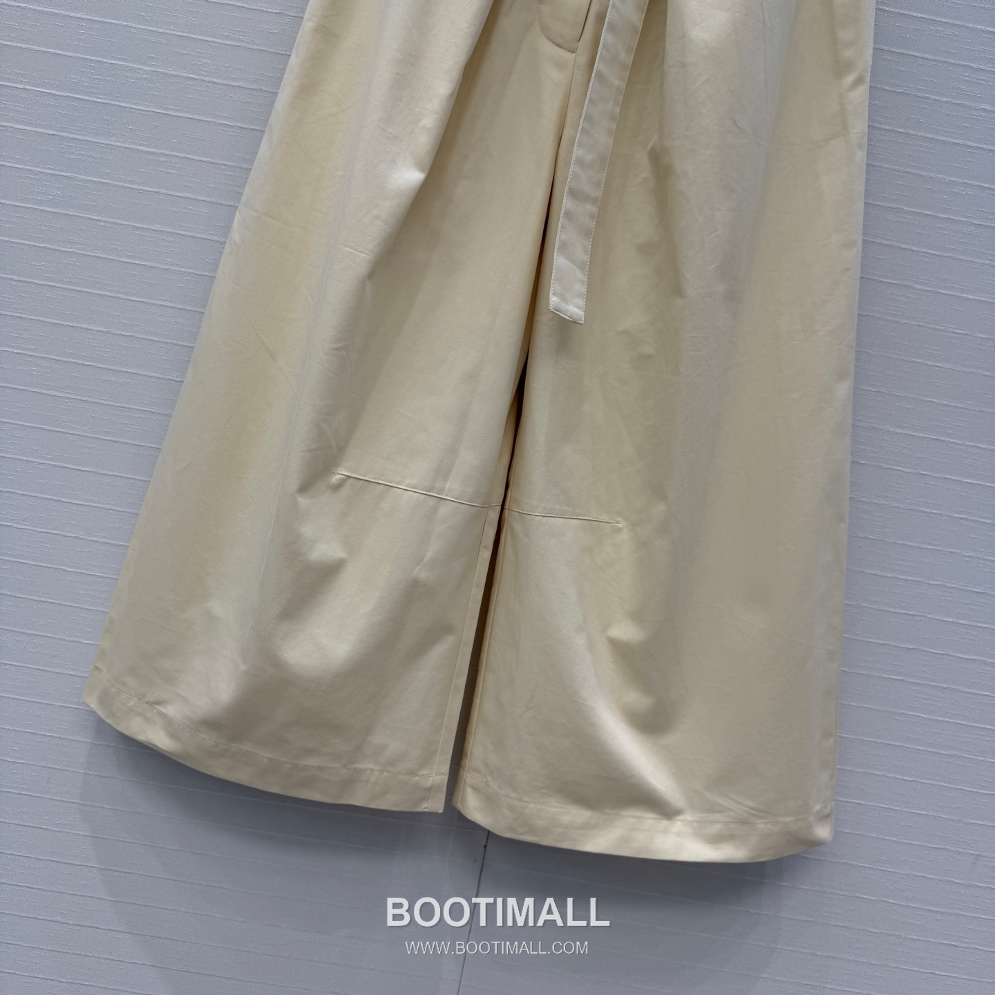 Loewe SS26 Twill Cotton Pleated Drawstring Wide Pants 로에베 SS26 트윌 코튼 플리츠 드로스트링 블랙 팬츠 7